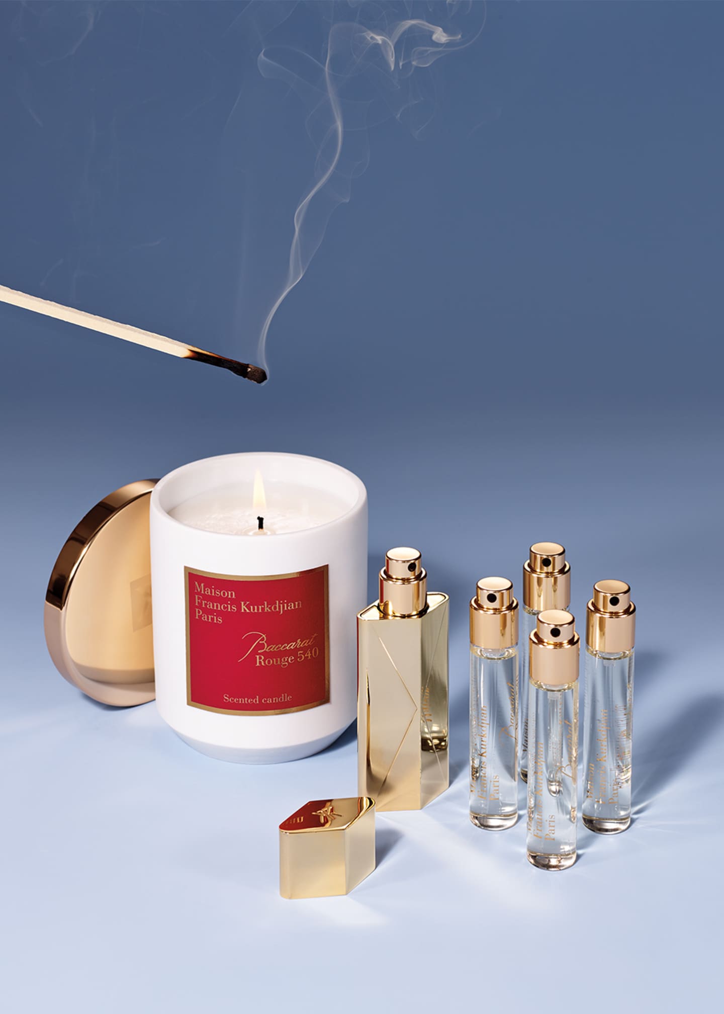 Maison Francis Kurkdjian Baccarat Rouge 540 Extrait de Parfum Travel Set, 5 x 0.4 oz. Image 2 of 2