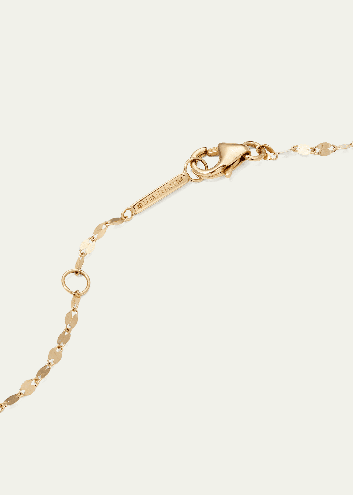 Lana 14k Gold Emerald-Cut Diamond Pendant Necklace Image 3 of 3