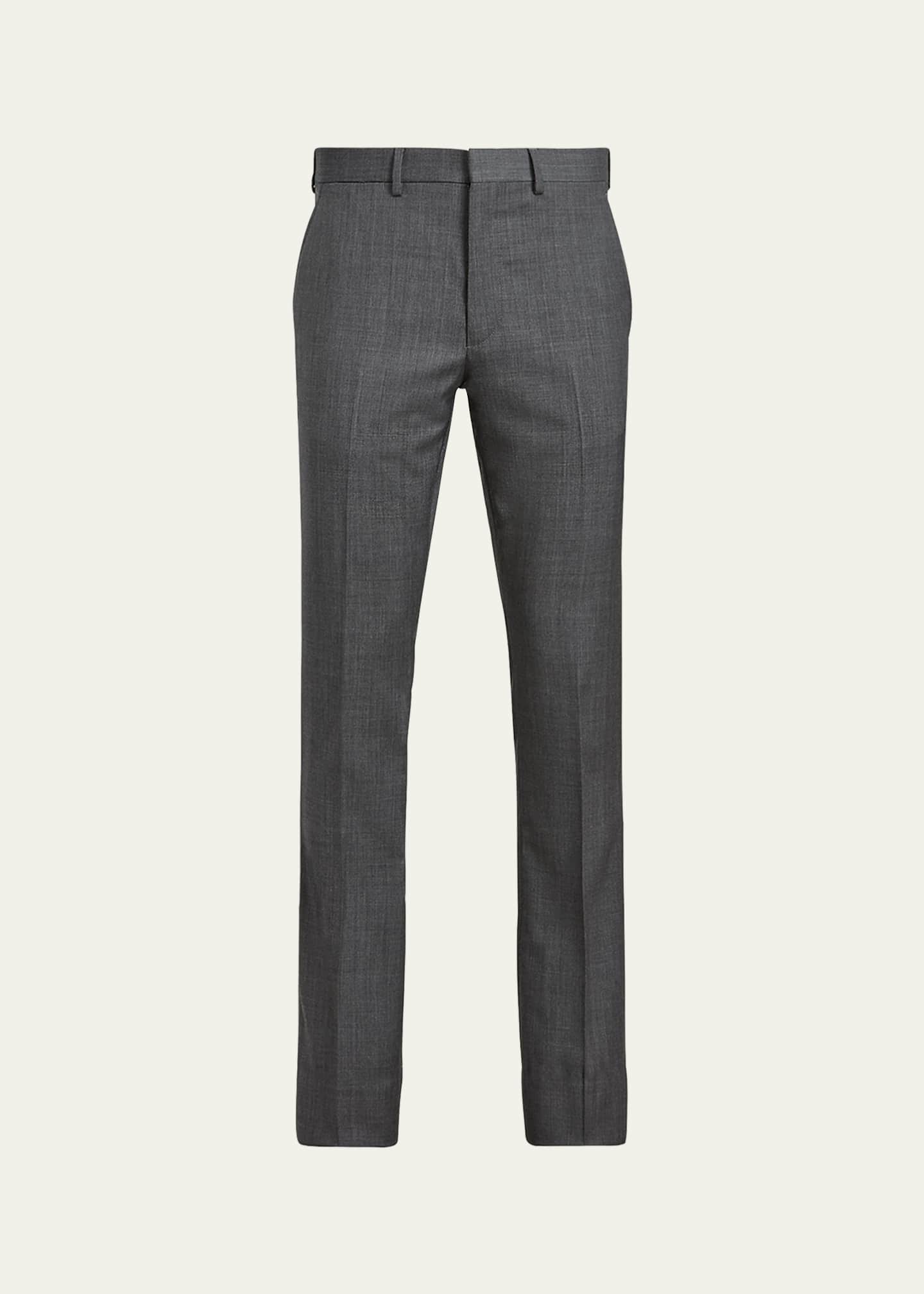 Ralph Lauren Purple Label Men's Gregory Flat-Front Pants
