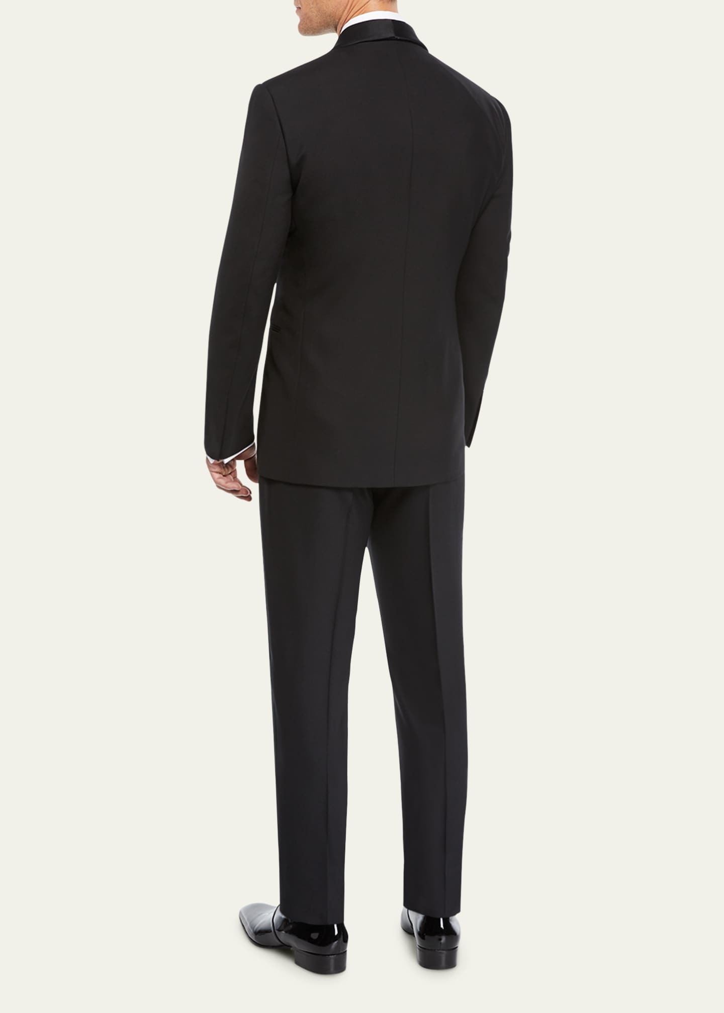 Ralph lauren shawl collar tuxedo top