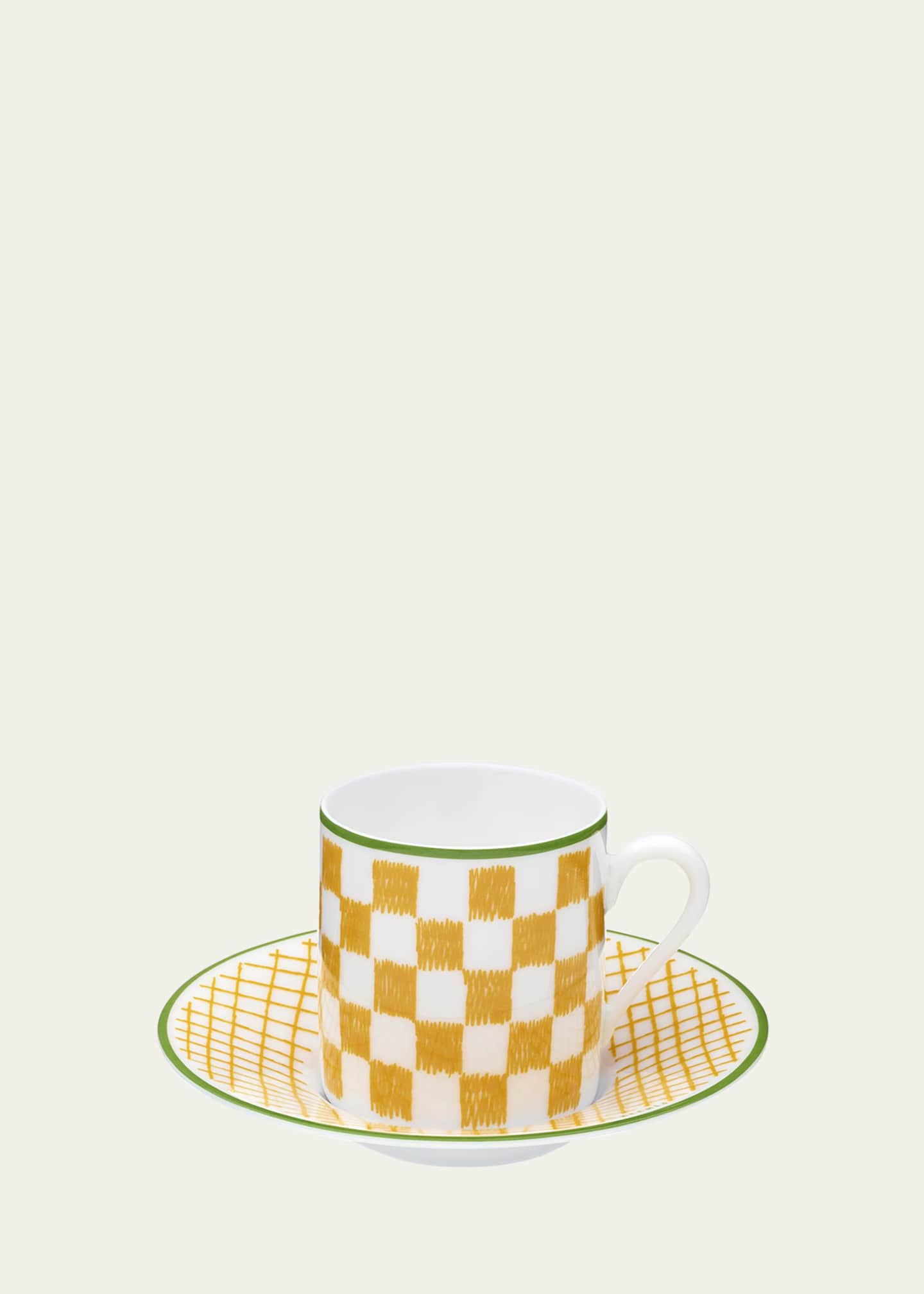 Hermes A Walk in the Garden Coffee Cup & Saucer