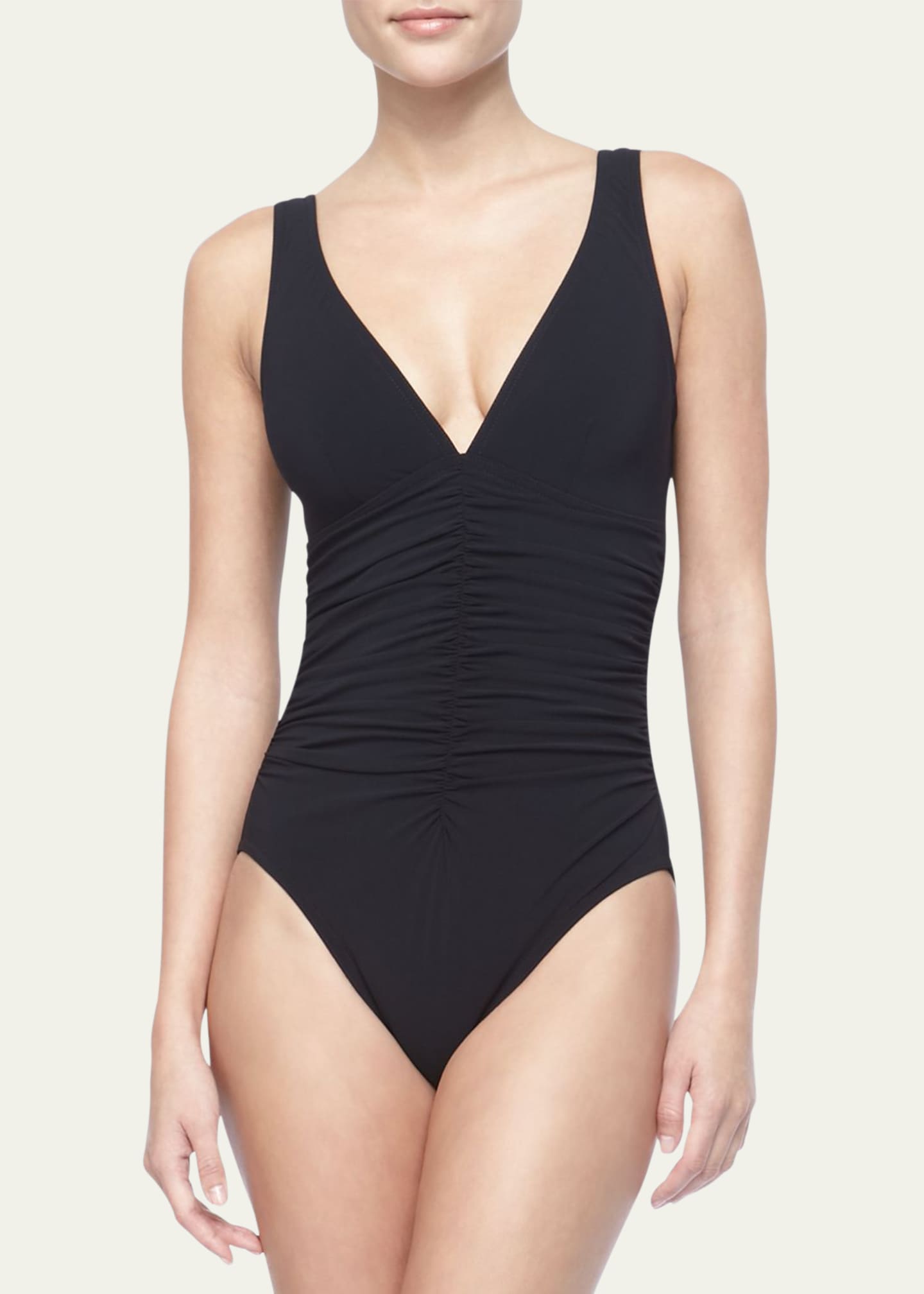 Karla Colletto Ruch Front Underwire One Piece Swimsuit Bergdorf