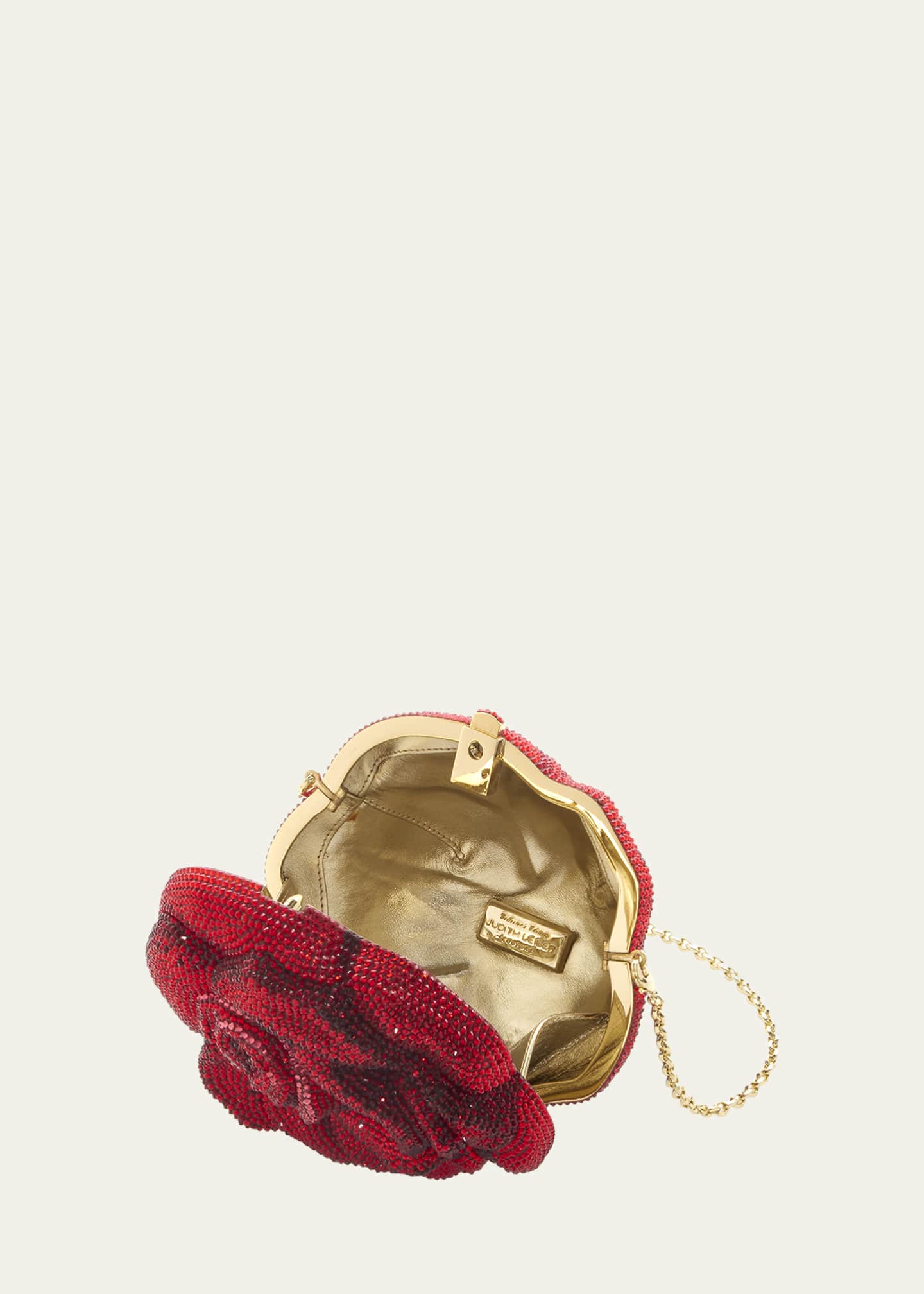 Judith Leiber Couture New Rose Crystal Minaudiere Image 3 of 5