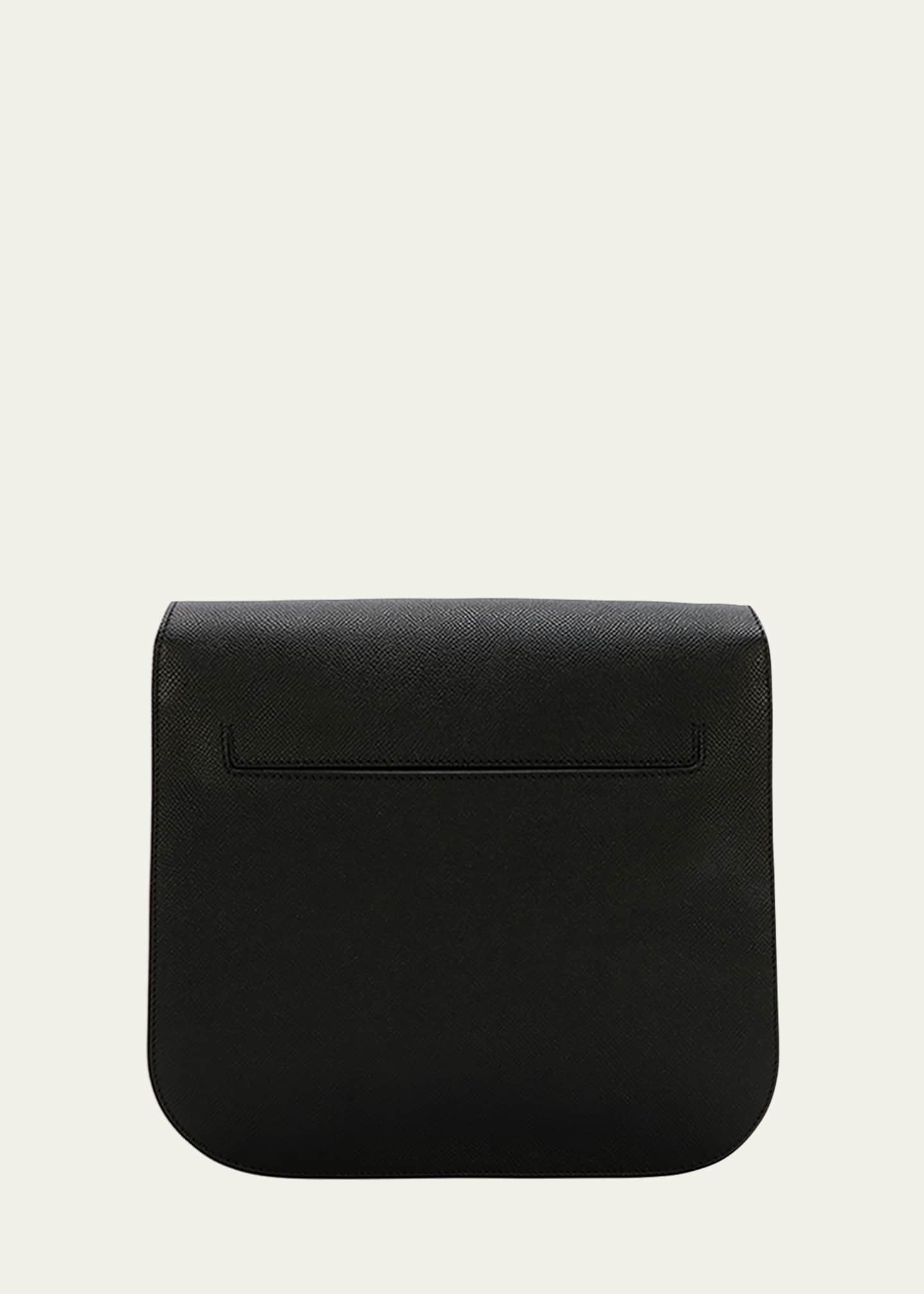 TOM FORD Tara Mini Crossbody in Grained Leather with Leather Strap Image 2 of 6