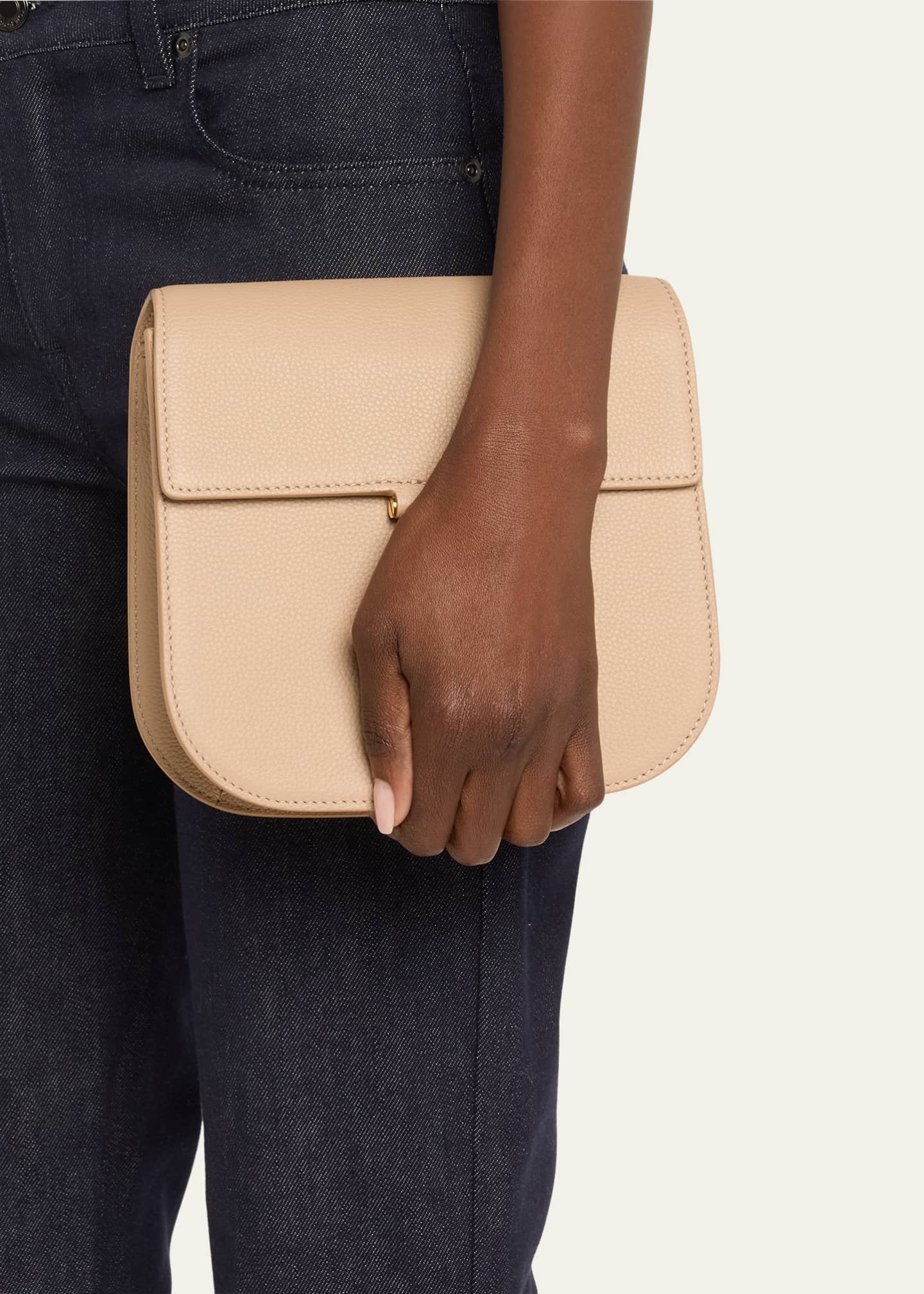 TOM FORD Tara Mini Shoulder Bag in Grained Leather - Bergdorf Goodman