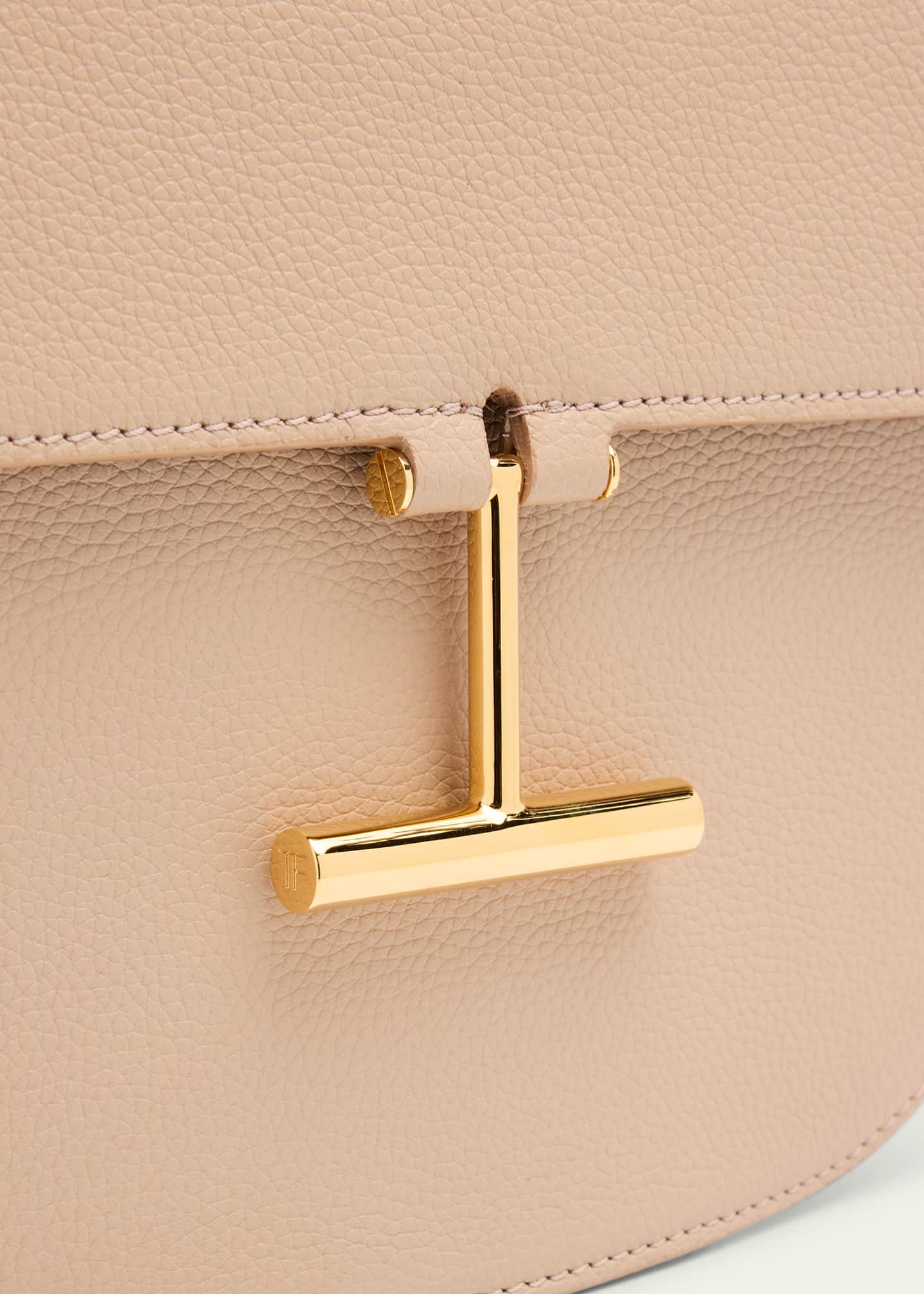 TOM FORD Tara Mini Crossbody in Grained Leather with Leather Strap Image 6 of 6