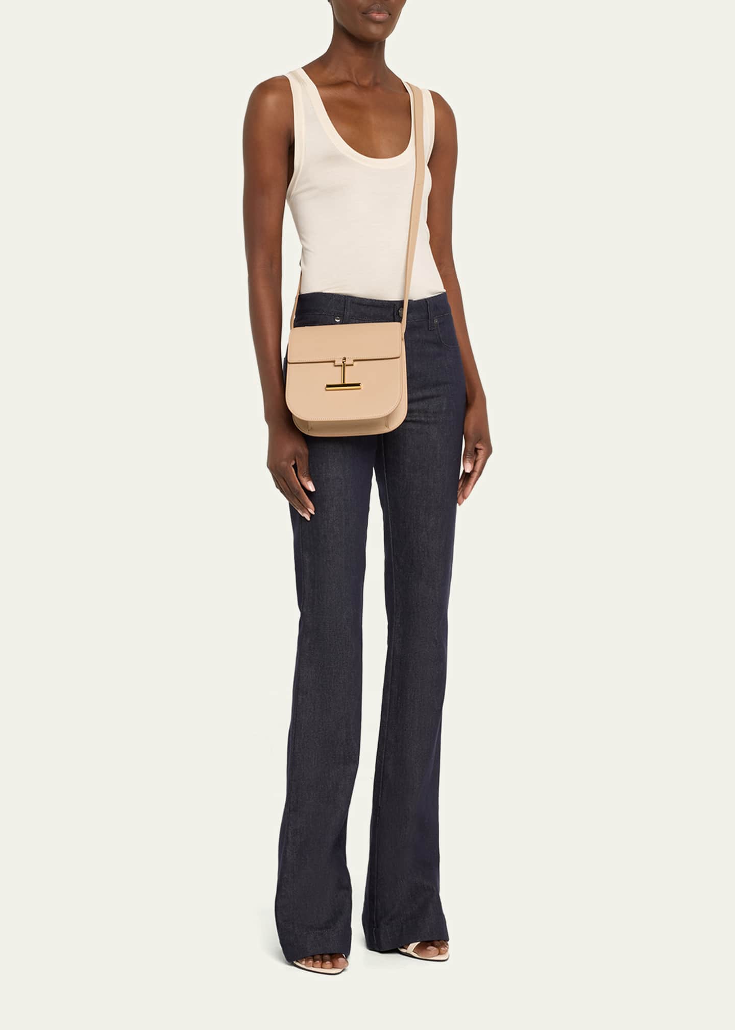 TOM FORD Tara Mini Shoulder Bag in Grained Leather - Bergdorf Goodman