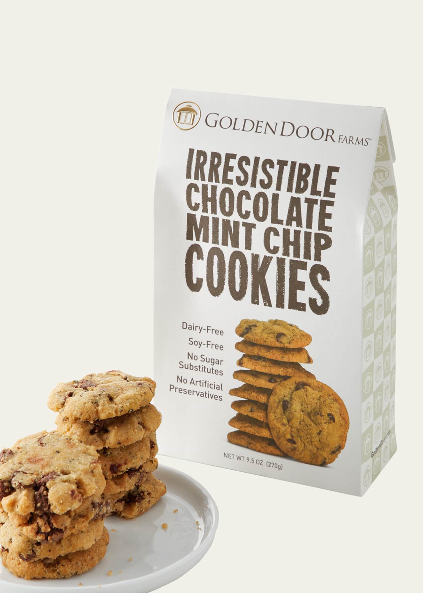Golden Door Irresistible Chocolate Mint Chip Cookies