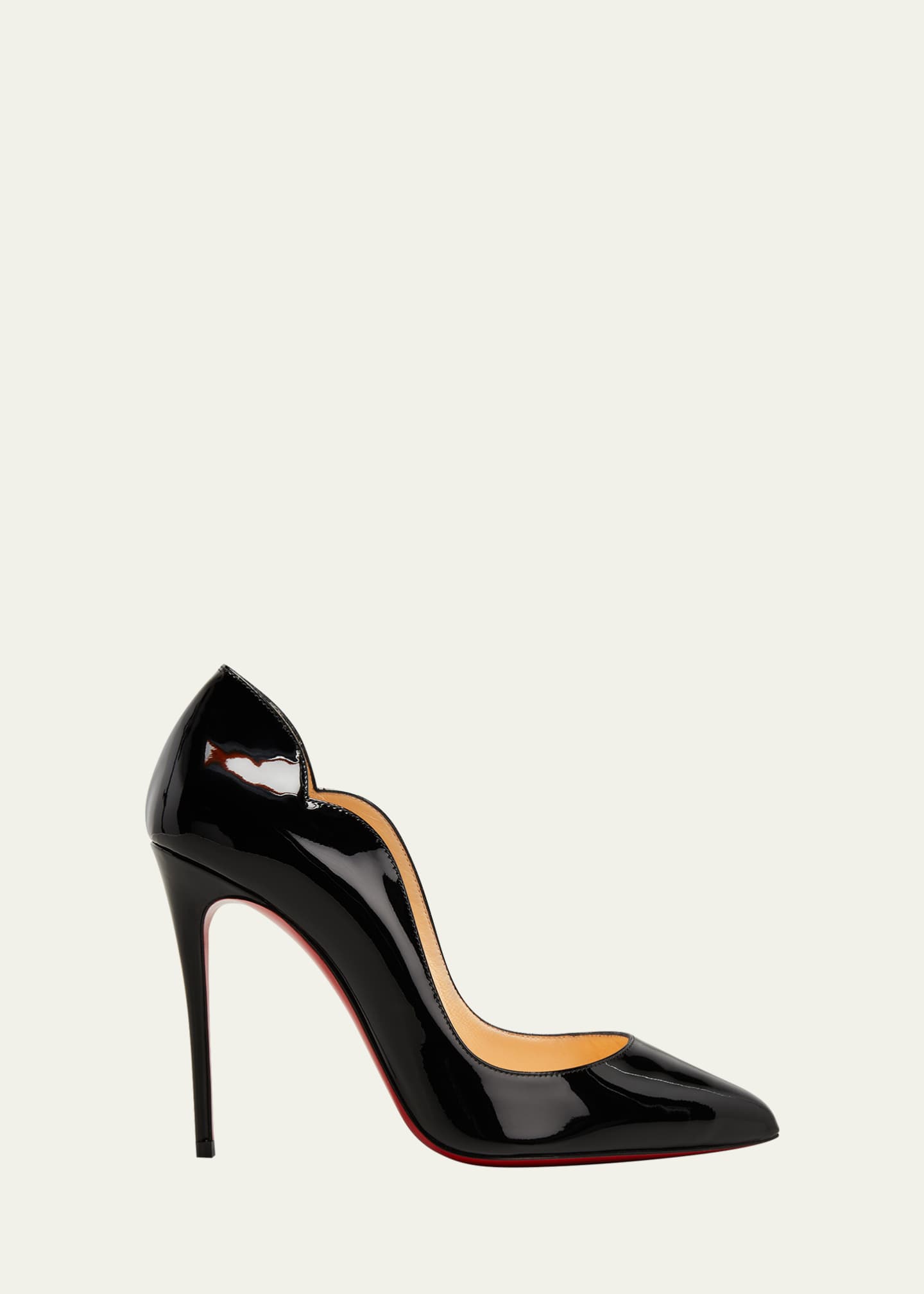 Christian Louboutin - Hot Chick 100 Patent-leather Pumps - Black