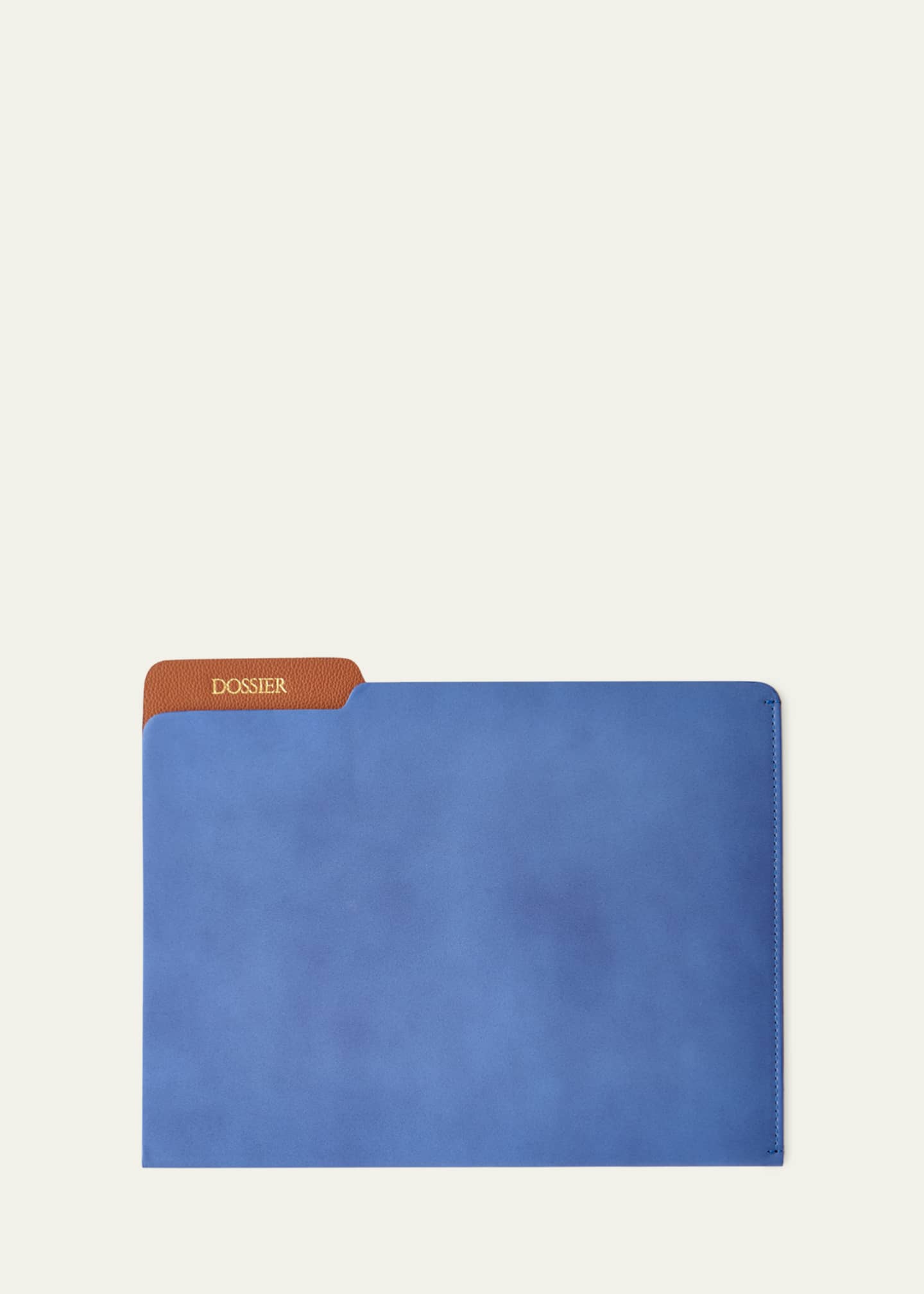 Genuine Leather File Folder, Personalized Image 2 of 2