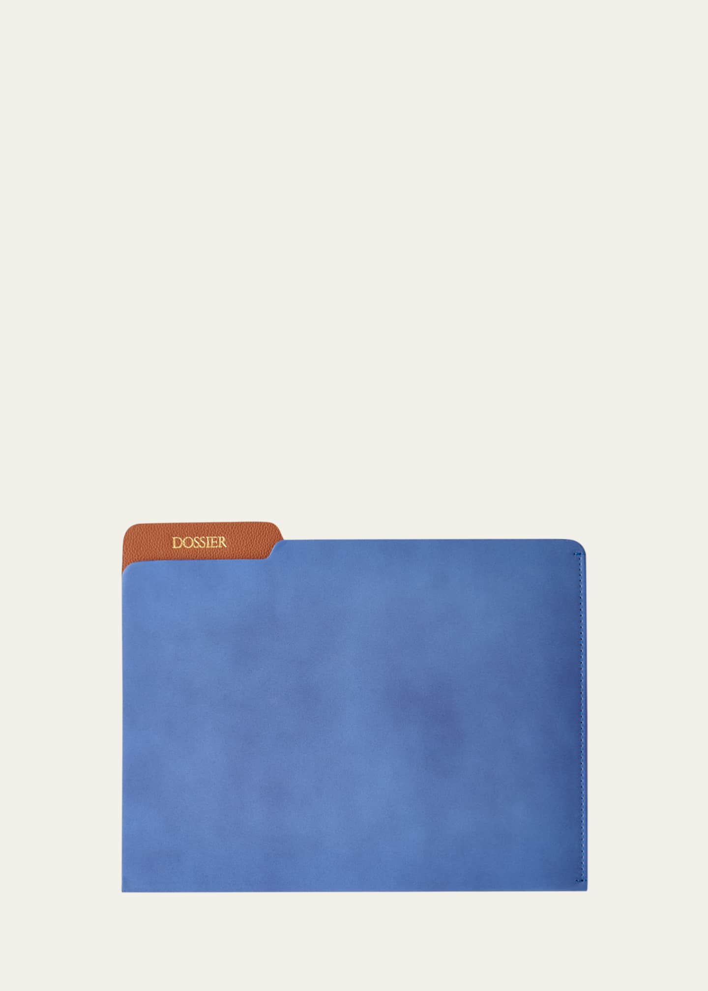 Genuine Leather File Folder, Personalized Image 1 of 2
