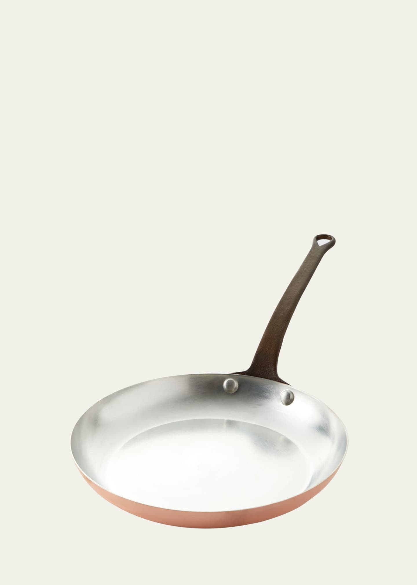 Duparquet Copper Cookware Solid Copper SilverLined Fry Pan Bergdorf