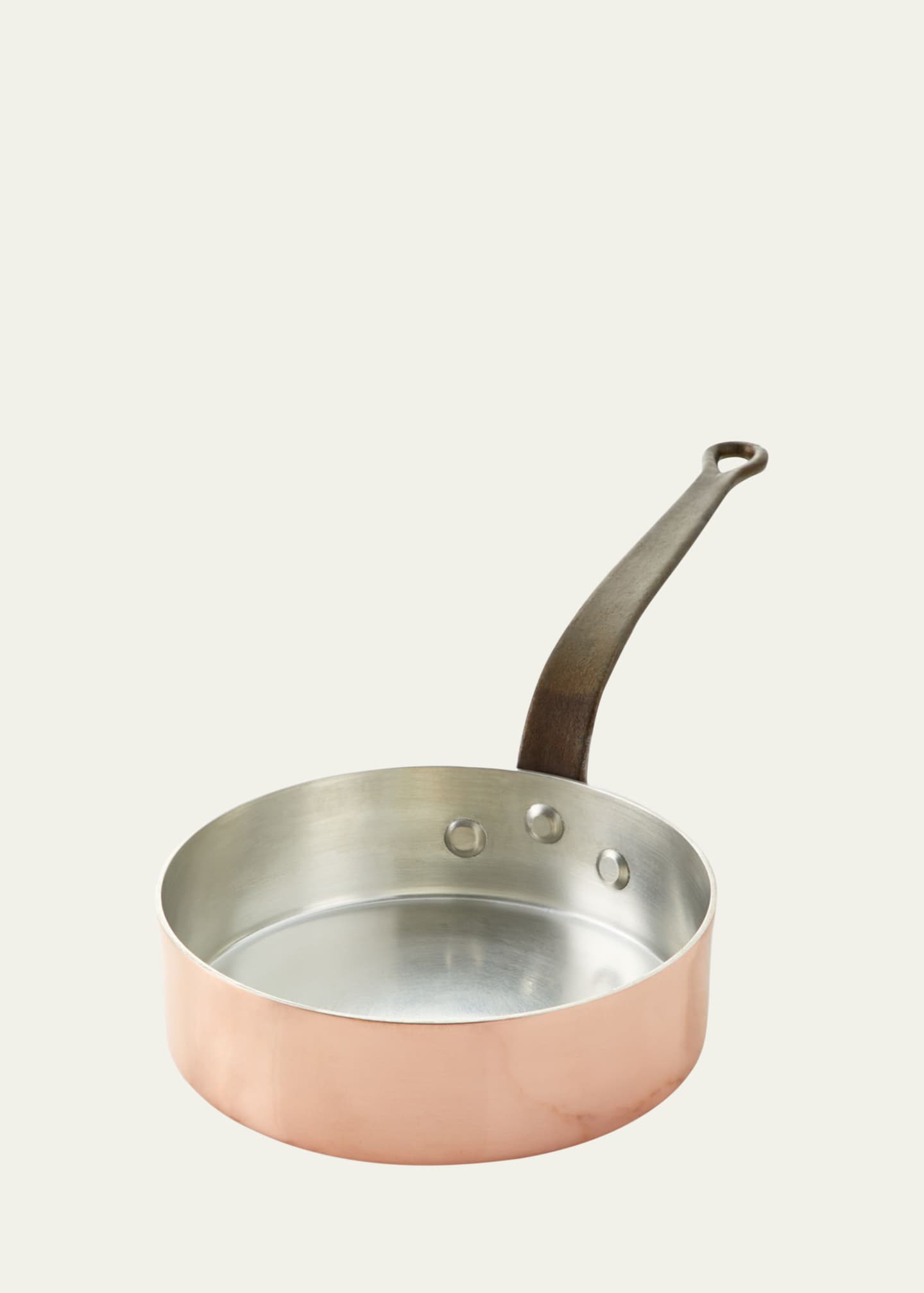 Duparquet Copper Cookware Solid Copper Tin-Lined Saute Pan