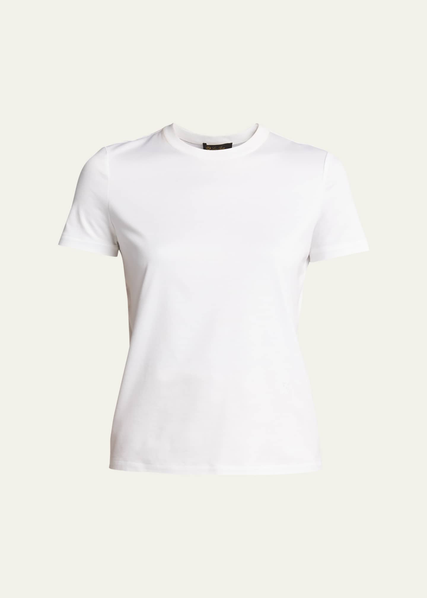 Loro Piana Short-Sleeve Logo Tee Image 1 of 5