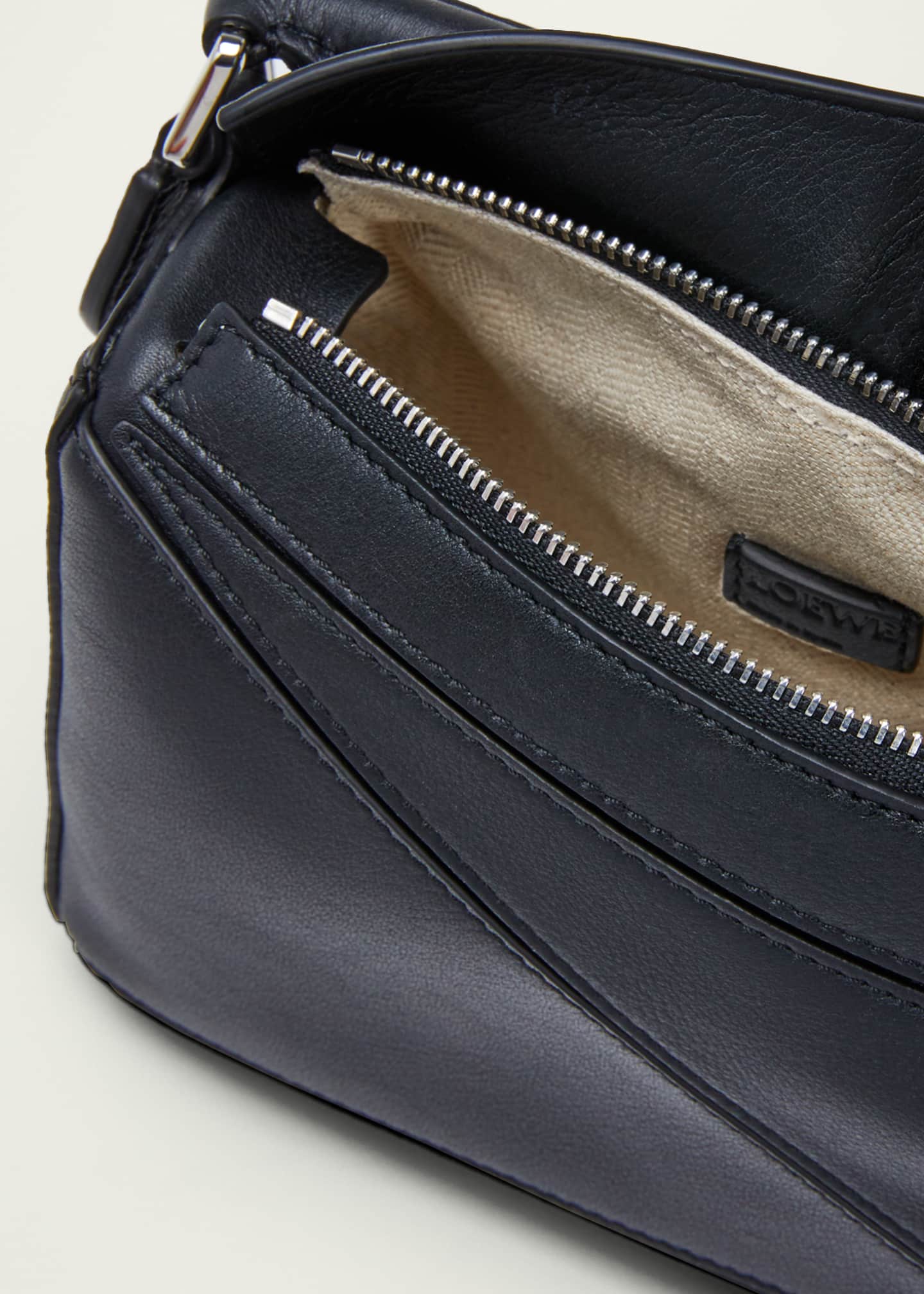 Loewe Puzzle Mini Top-Handle Bag in Leather - Bergdorf Goodman