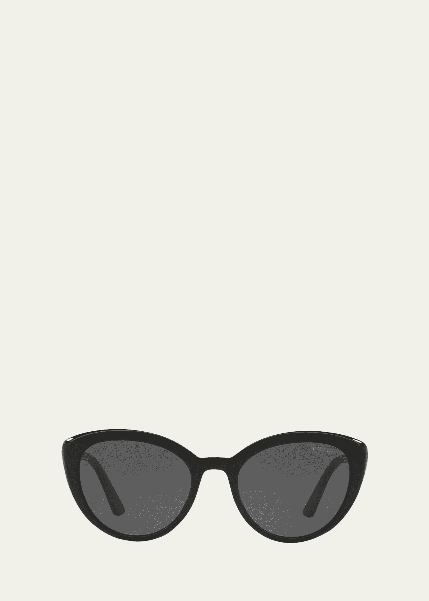 Prada black cateye sunglasses discount