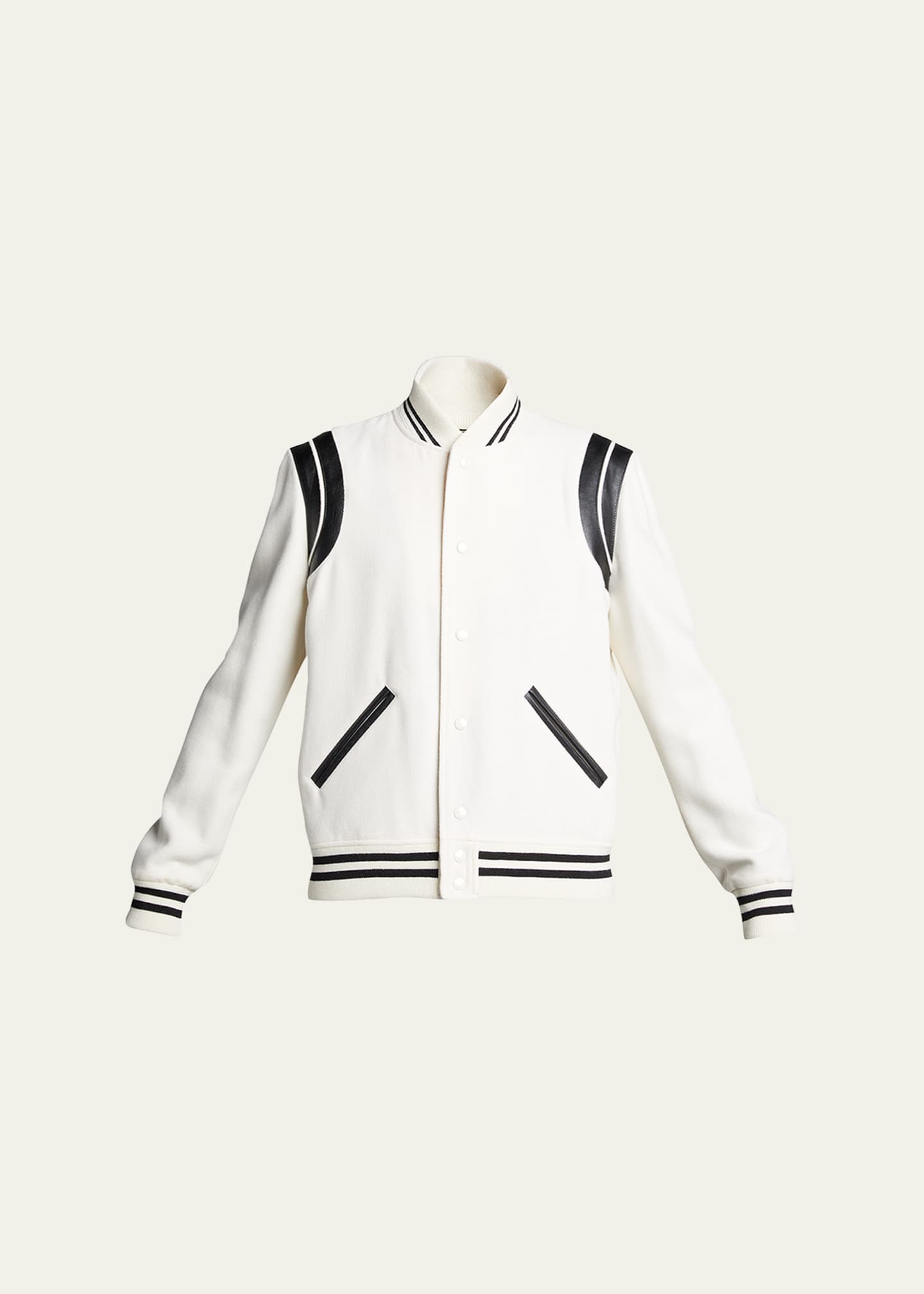 Varsity jacket deals ysl