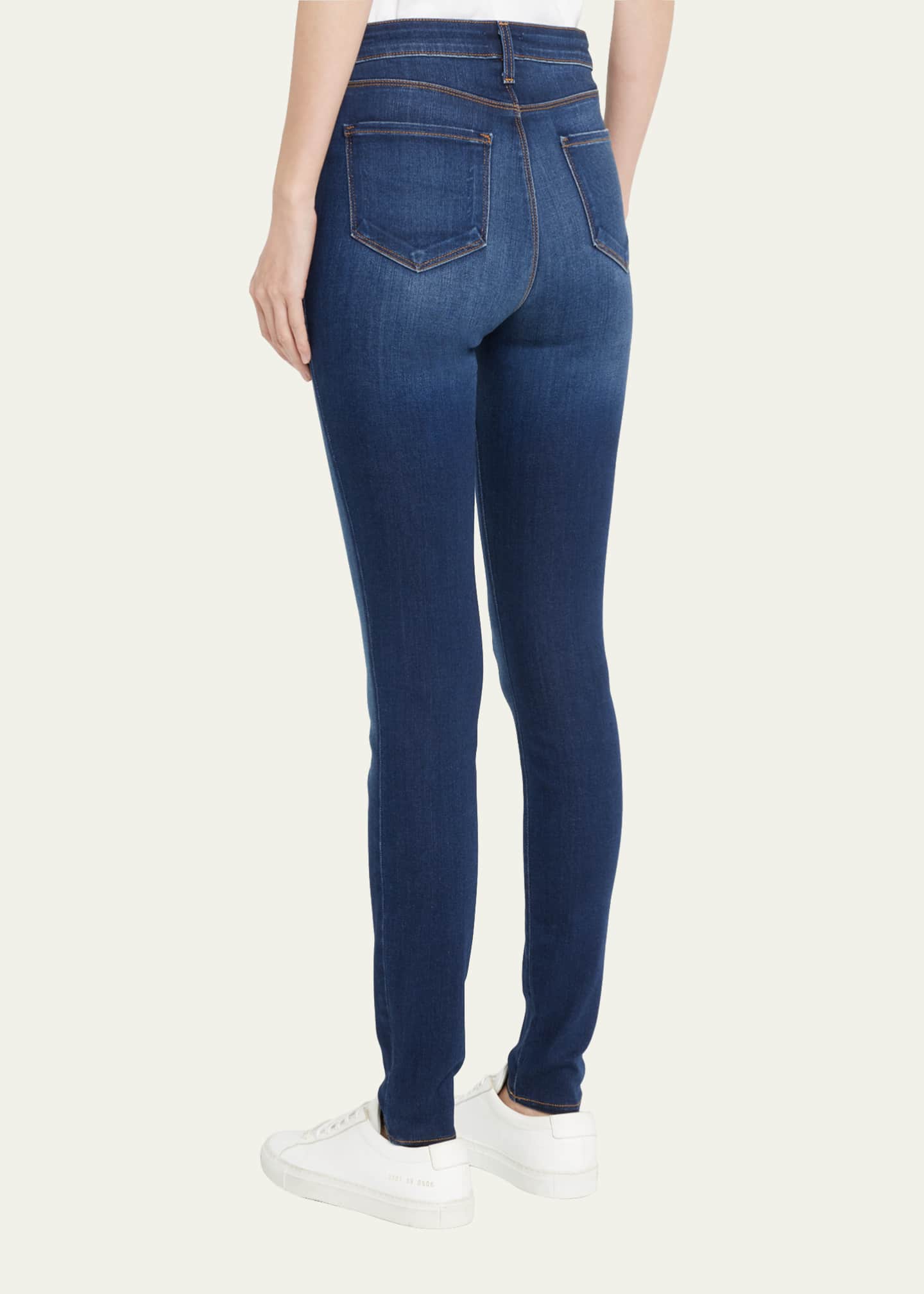 L'Agence Marguerite High-Rise Ankle Skinny Jeans - Bergdorf Goodman