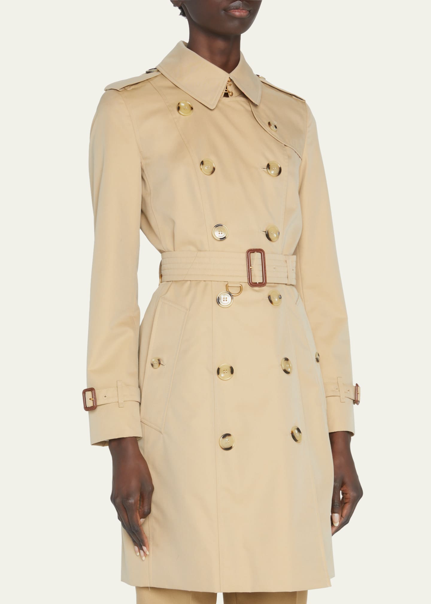 Burberry Chelsea Heritage Slim-Fit Trench Coat - Bergdorf Goodman