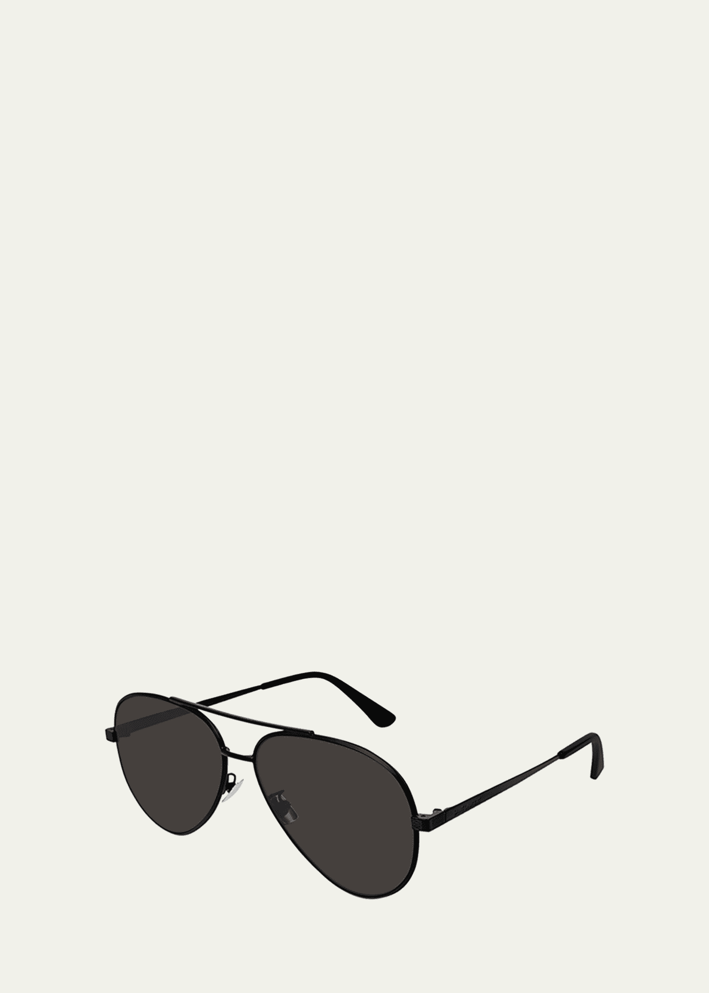 Saint Laurent Men's Classic Metal Aviator Sunglasses
