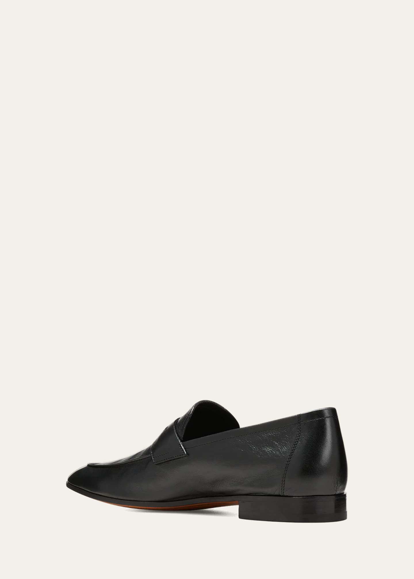 Berluti Men's Lorenzo Kangaroo Leather Loafers - Bergdorf Goodman