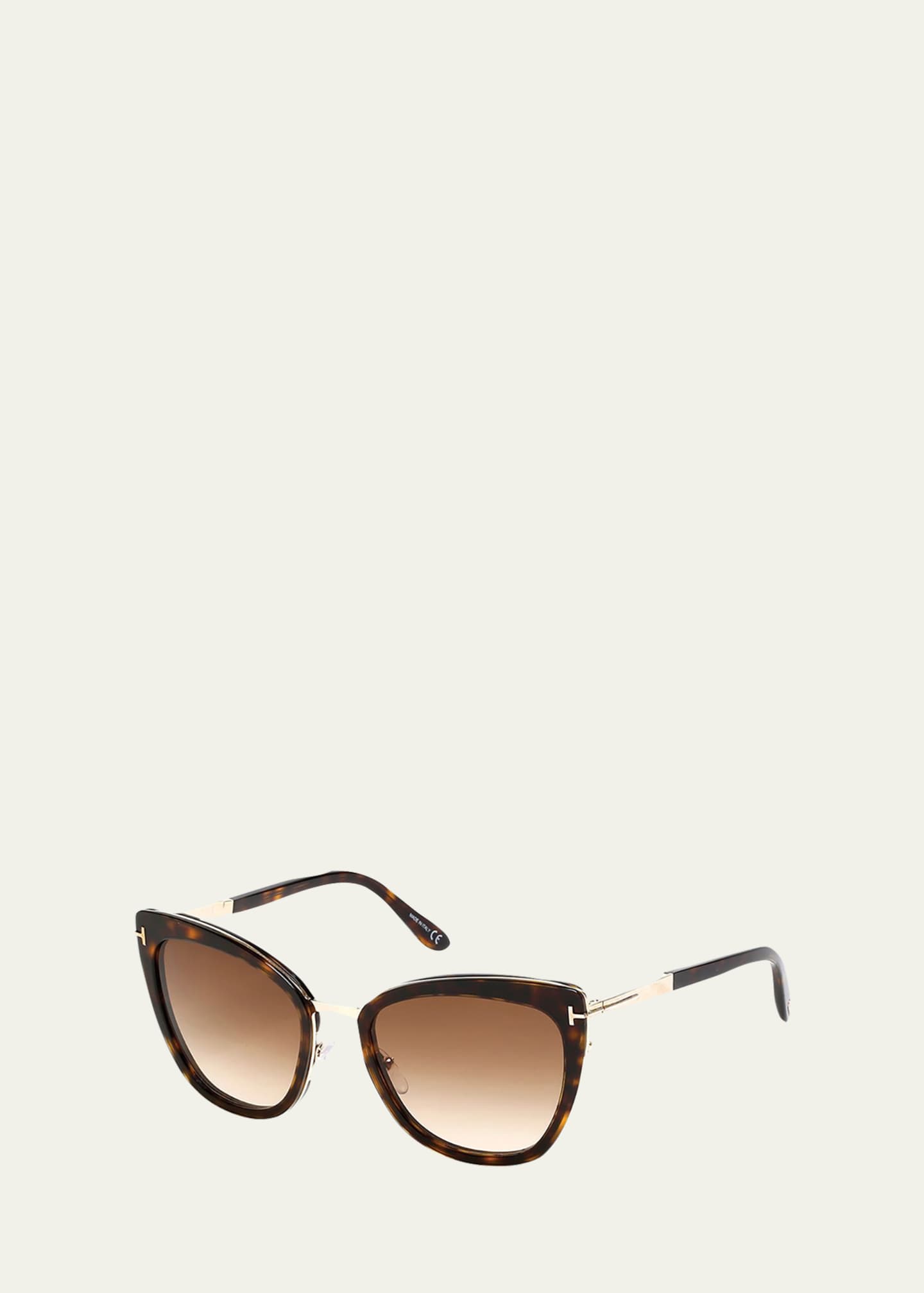 Tom ford simona cat eye hotsell sunglasses