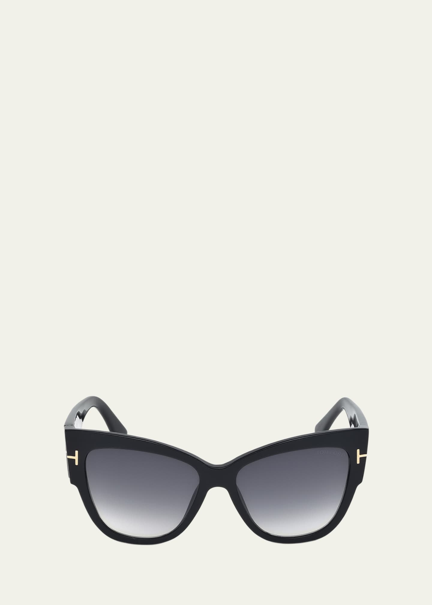 TOM FORD Anoushka Butterfly Sunglasses, Black - Bergdorf Goodman
