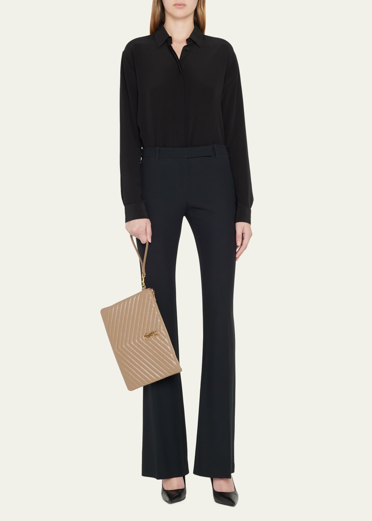 Ysl pouch monogram sales