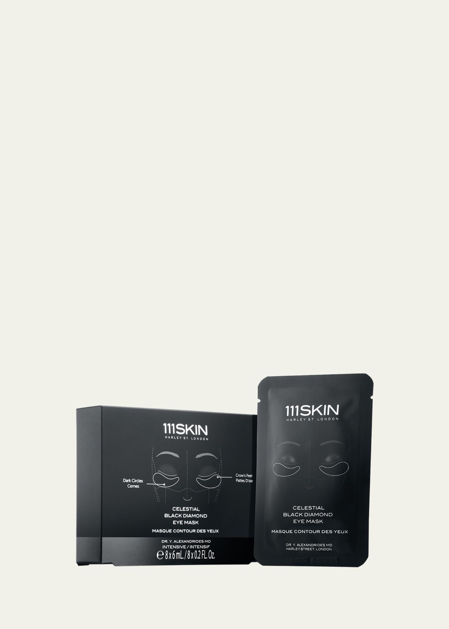 111SKIN Celestial Black Diamond Eye Mask Box, 8 Count - Bergdorf 