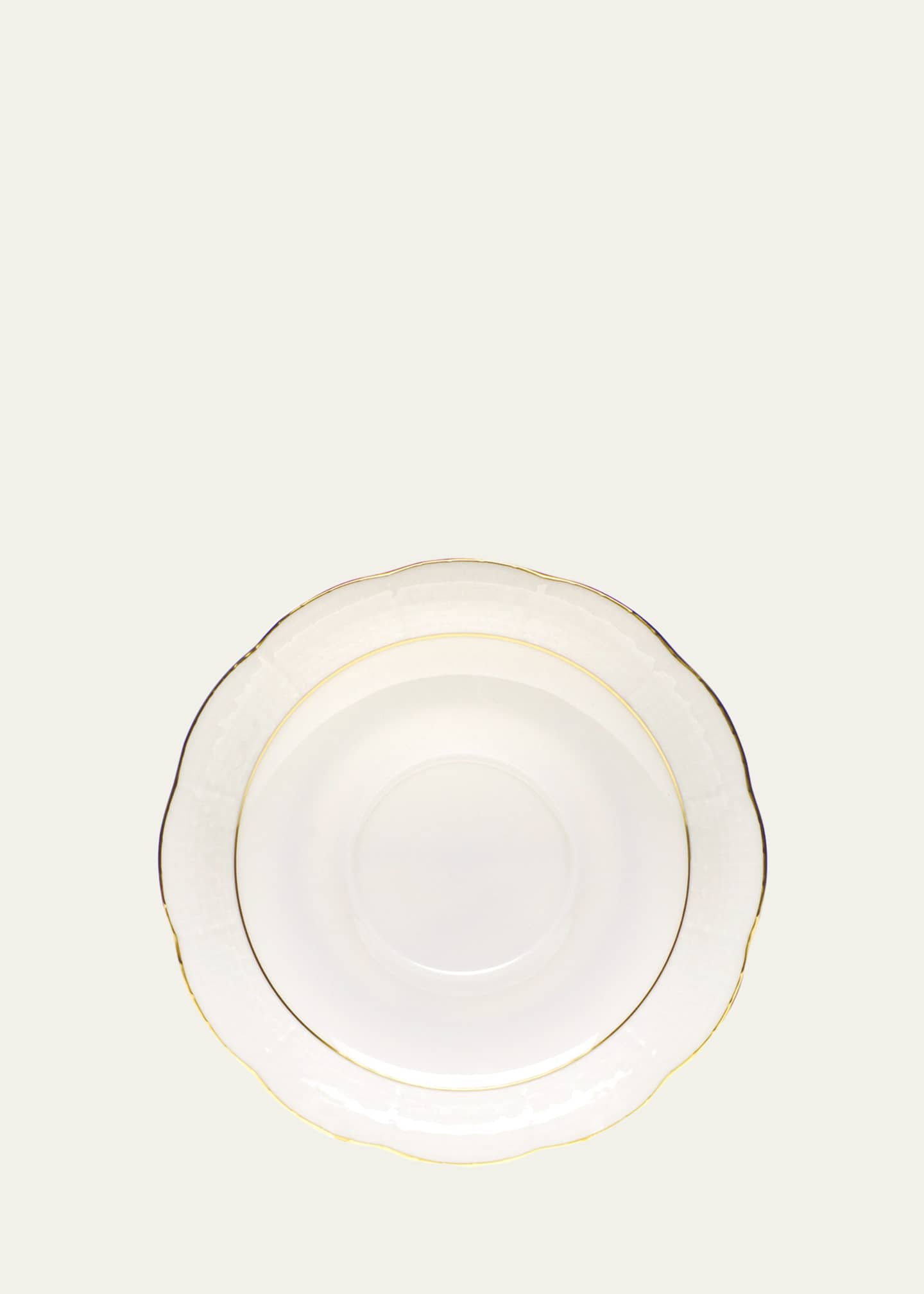 Herend Golden Edge Saucer