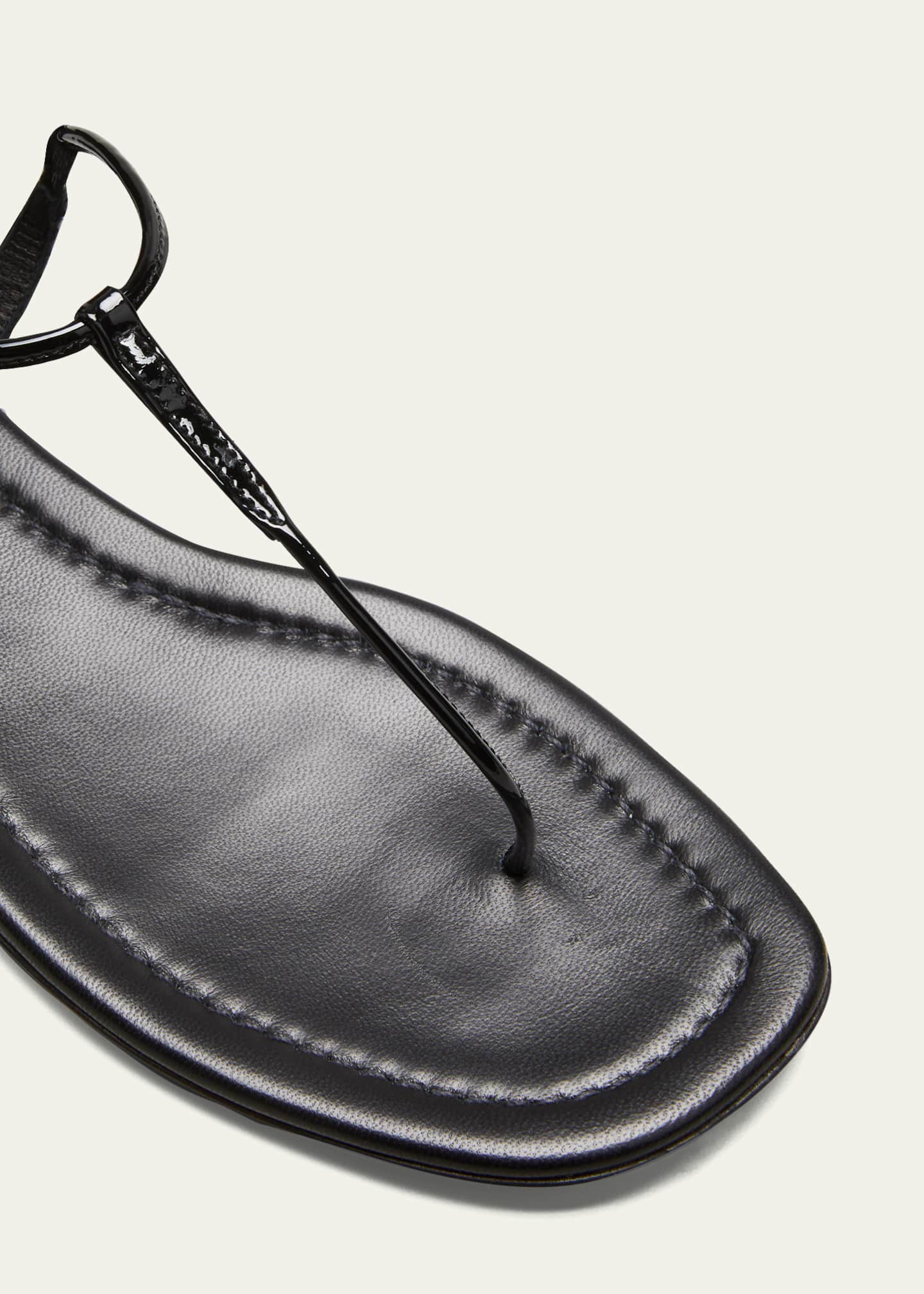 Prada leather thong sandals cheap