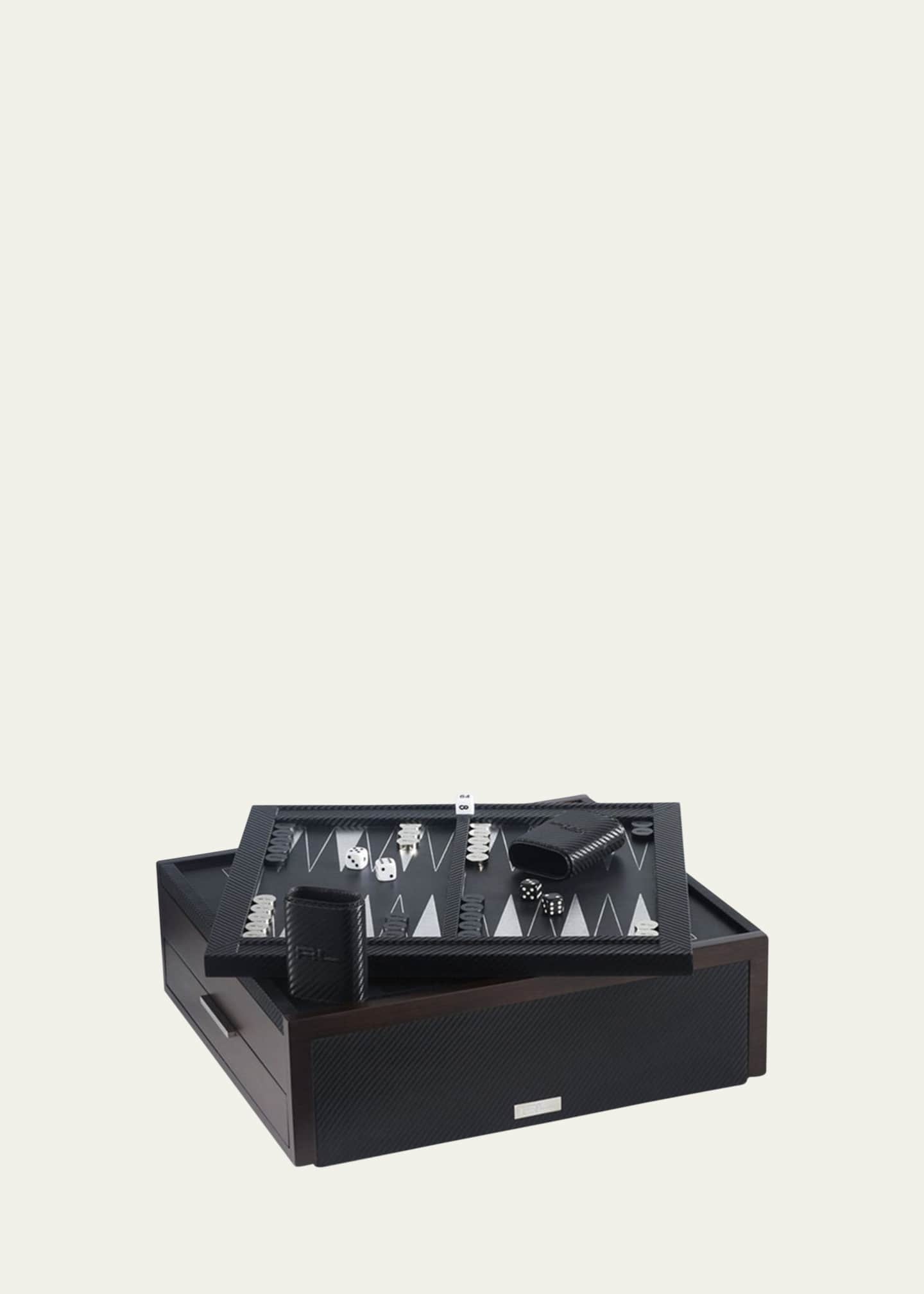 Ralph Lauren Home Sutton Carbon Fiber 5-in-1 Game Box