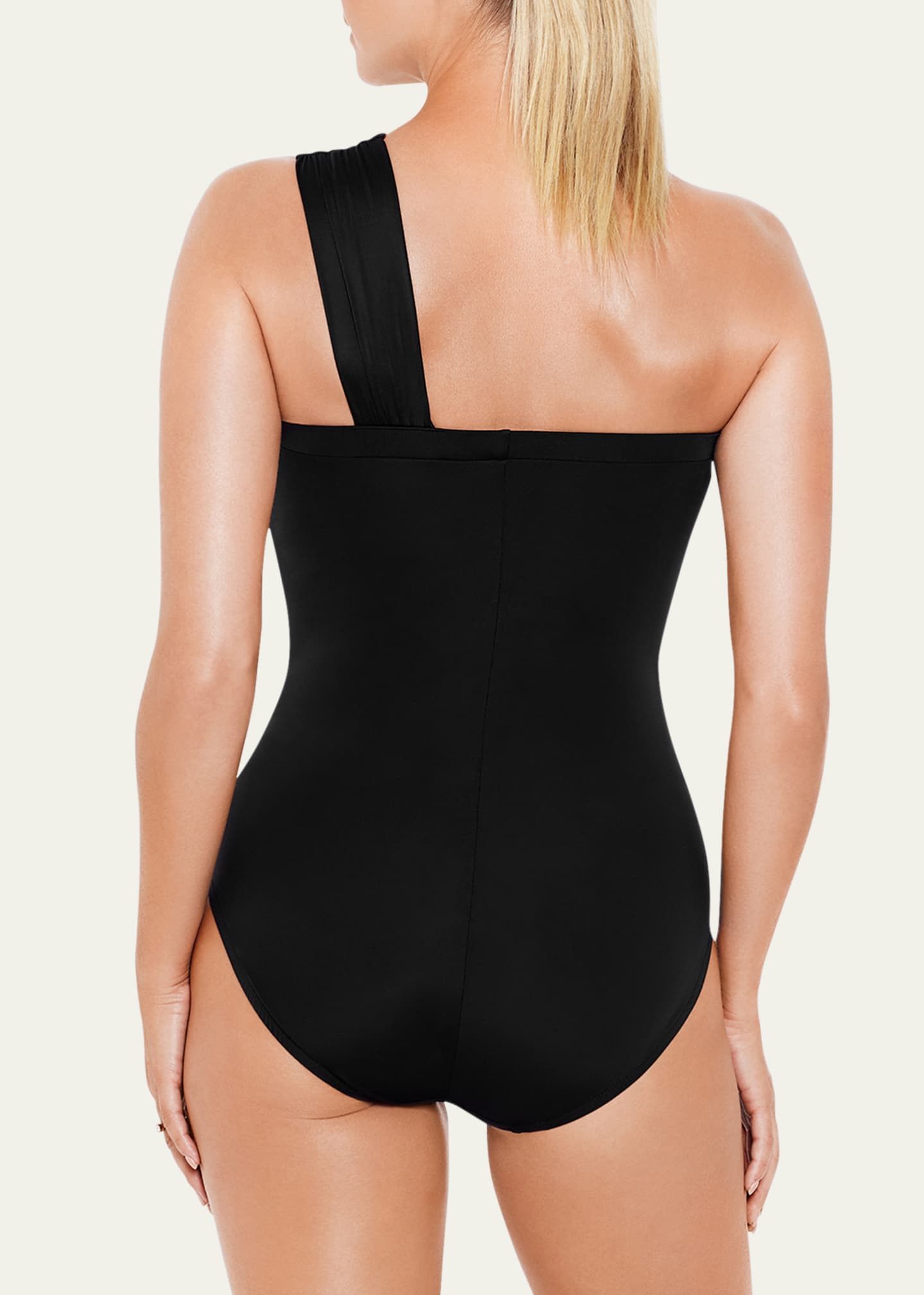 Wrap Front One-Piece Swimsuit