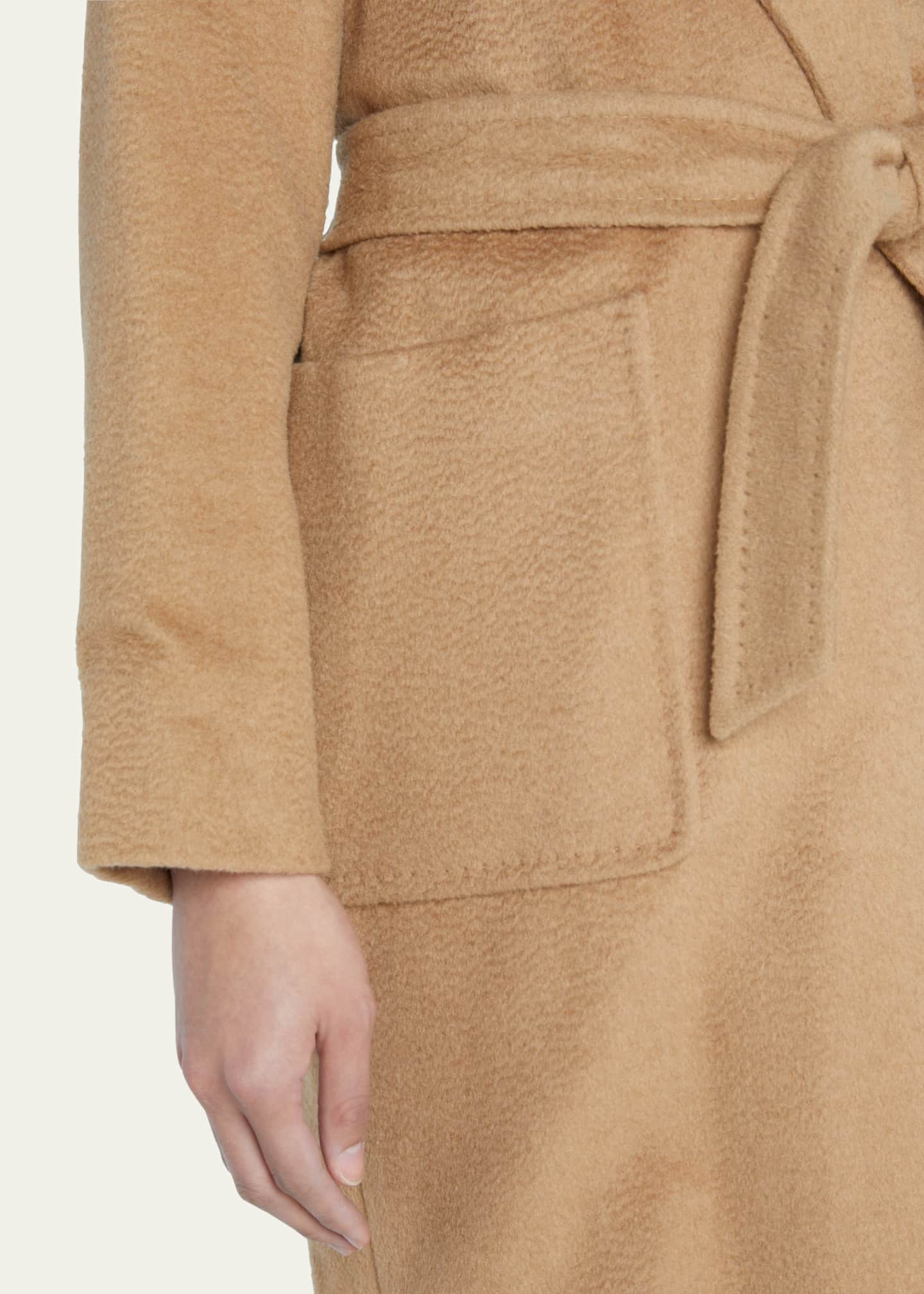 Max mara rialto camel hair coat shop