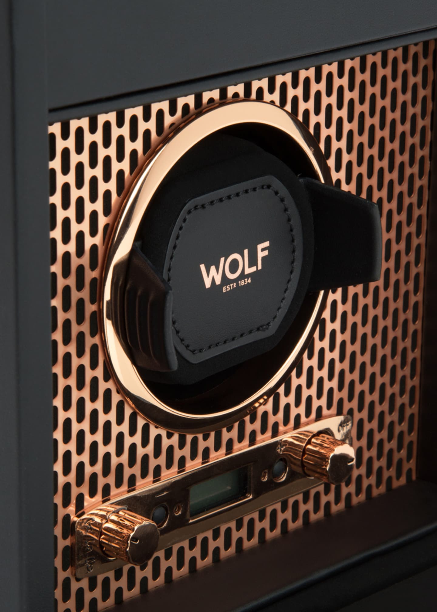 WOLF Axis Single Watch Winder with Storage Image 2 of 4