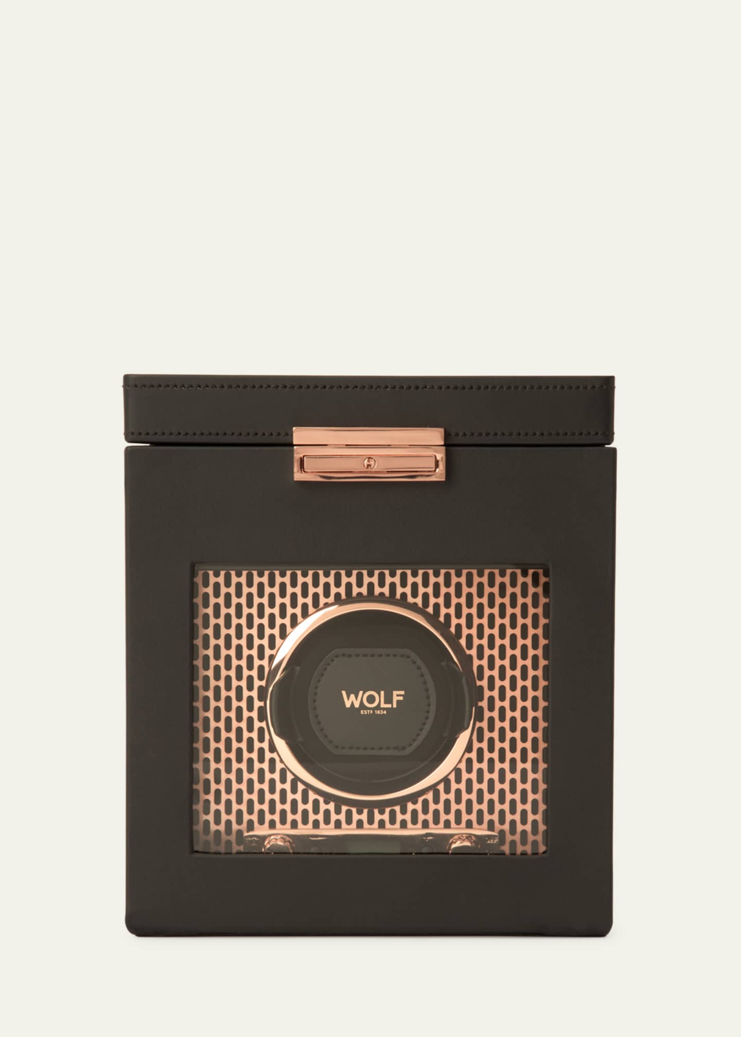 WOLF Axis Single Watch Winder with Storage Image 4 of 4