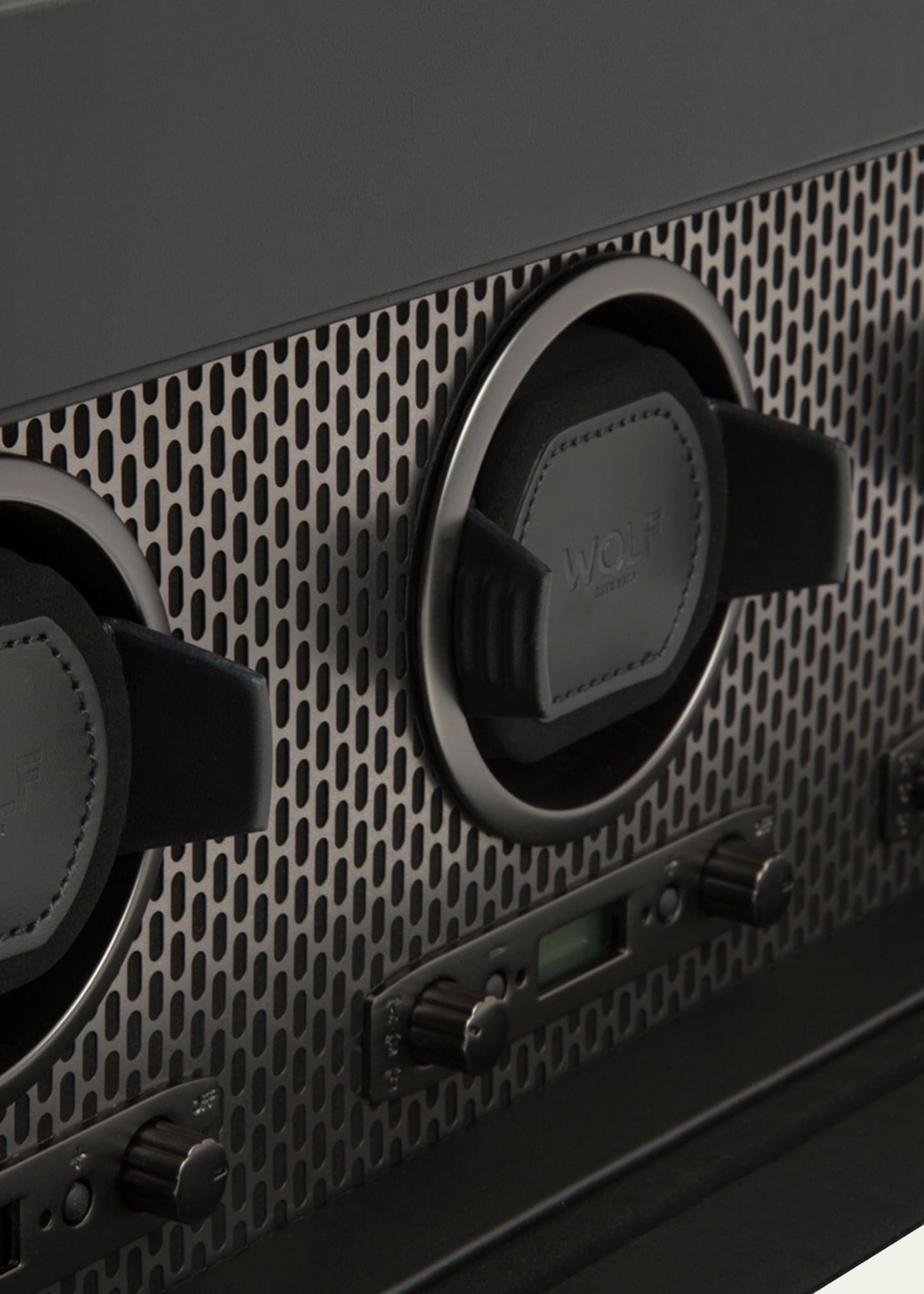 WOLF Axis Triple Watch Winder with Storage Image 2 of 4