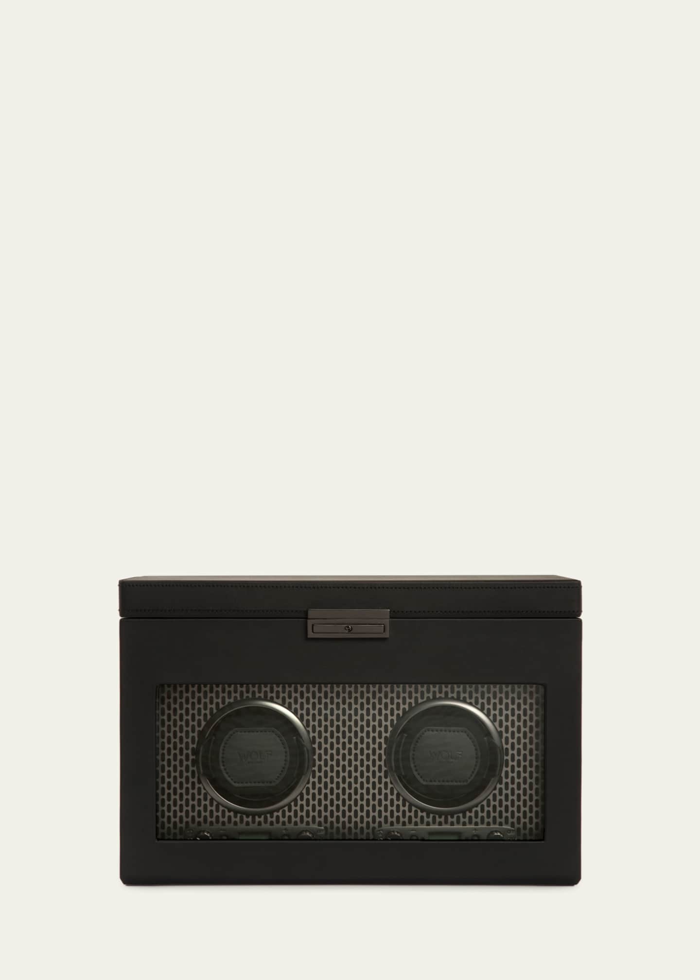 WOLF Axis Double Watch Winder with Storage Image 4 of 4