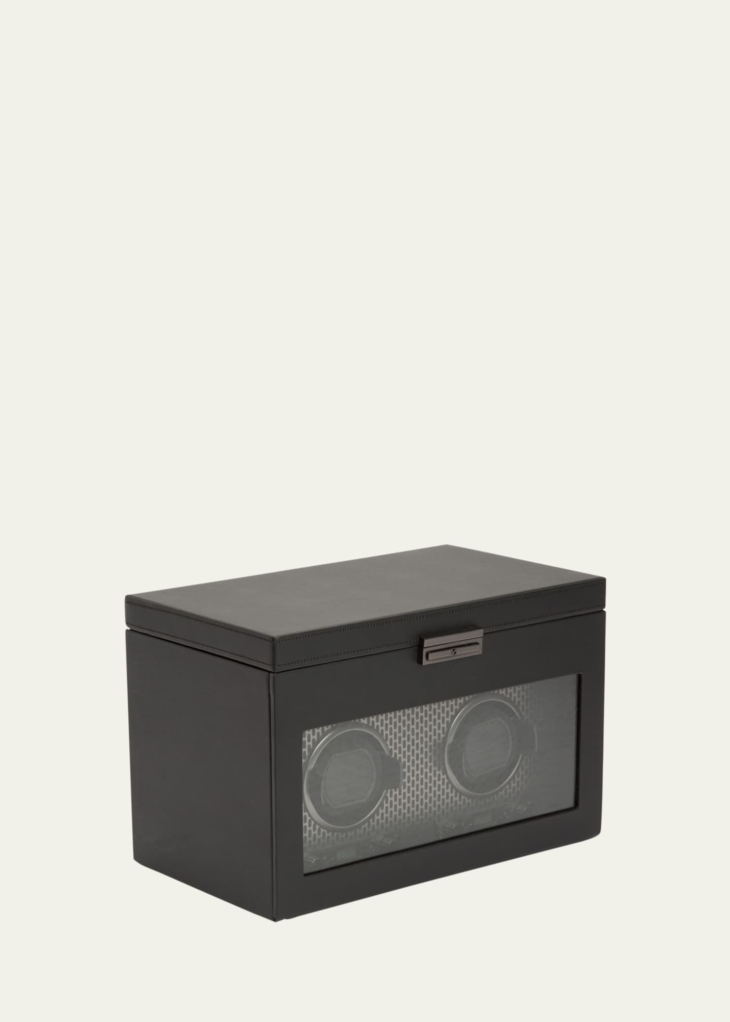 WOLF Axis Double Watch Winder with Storage Image 1 of 4