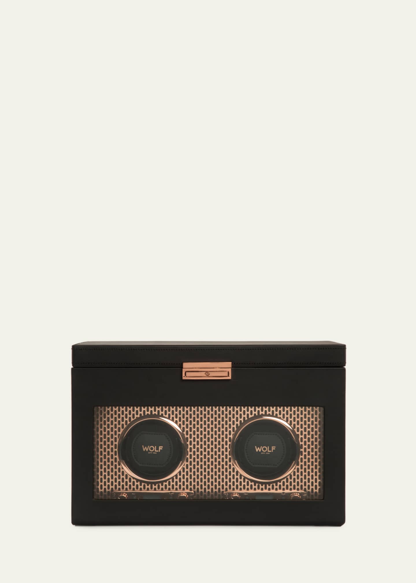 WOLF Axis Double Watch Winder with Storage Image 5 of 5