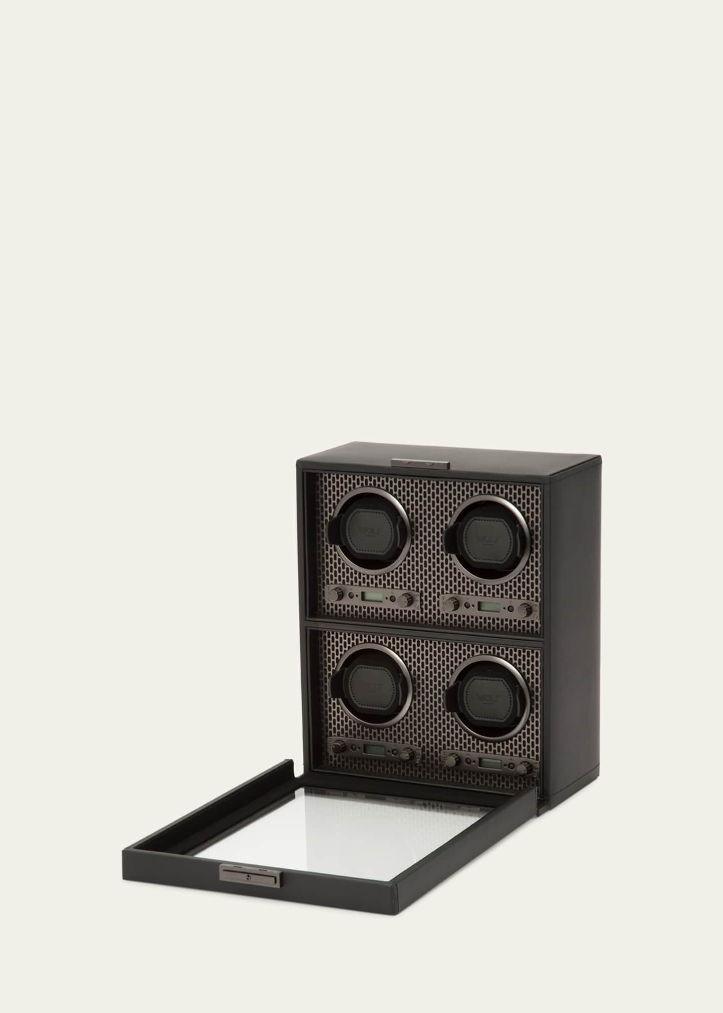WOLF Axis 4-Piece Watch Winder Image 2 of 3