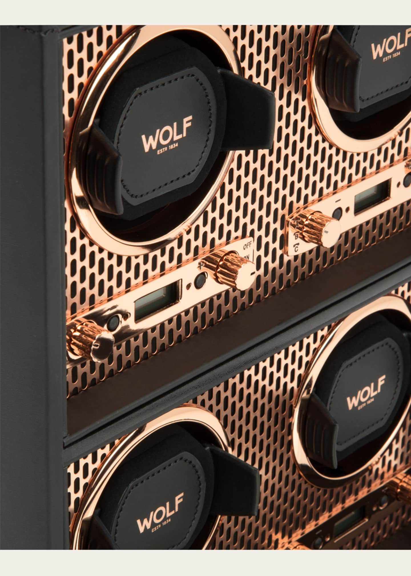 WOLF Axis 4-Piece Watch Winder Image 4 of 4