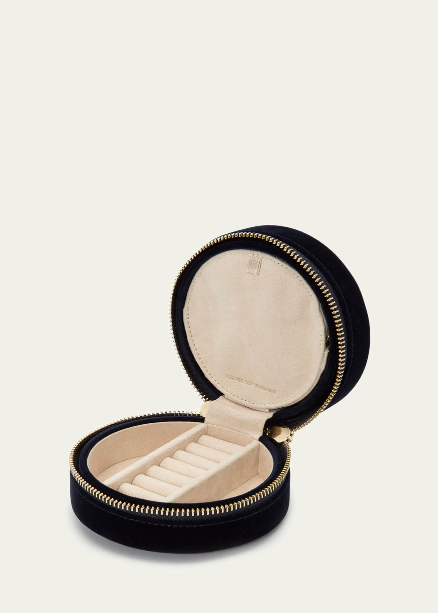 WOLF Zoe Round Travel Jewelry Case Image 3 of 5