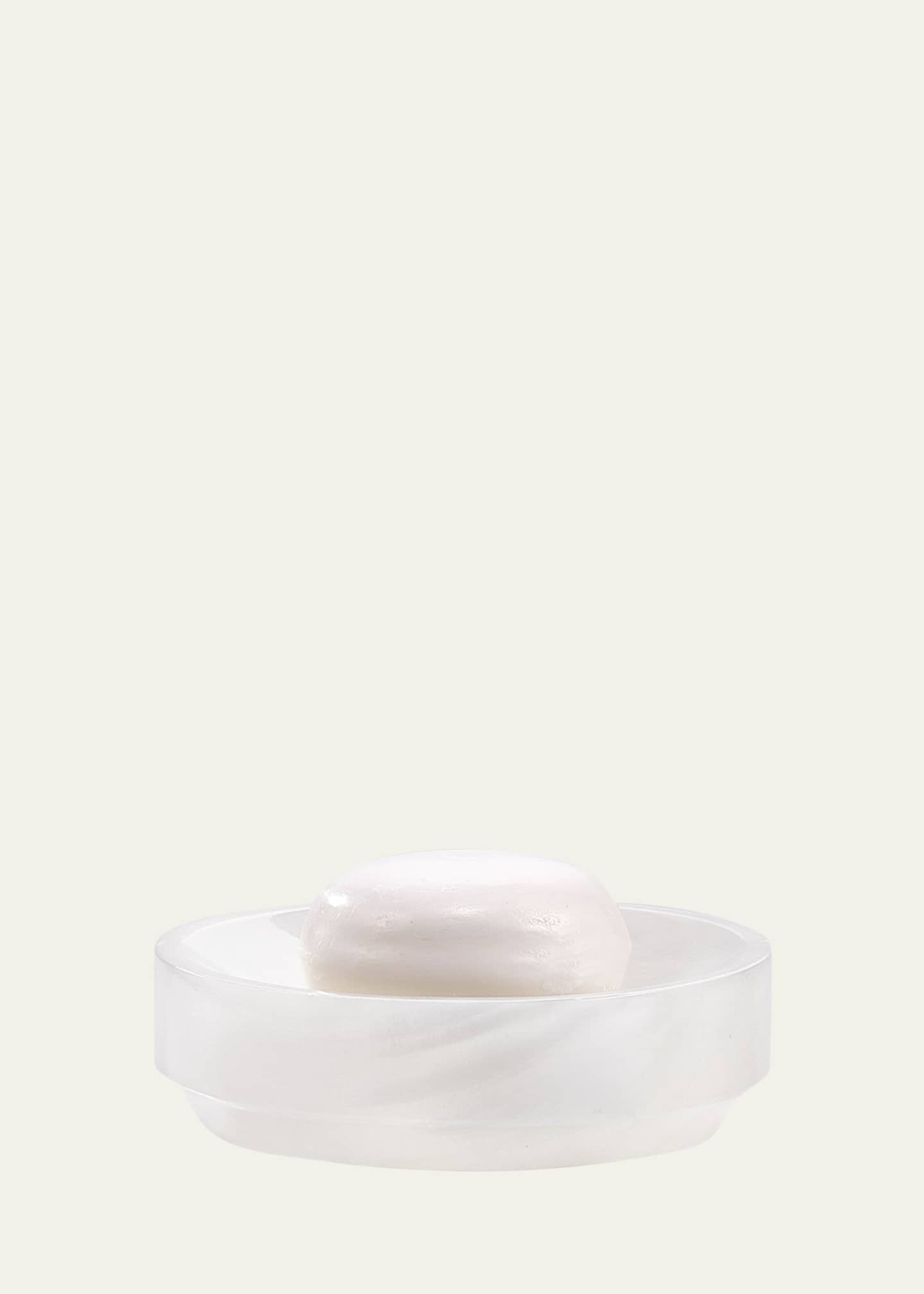 Labrazel Hielo White Onyx Soap Dish