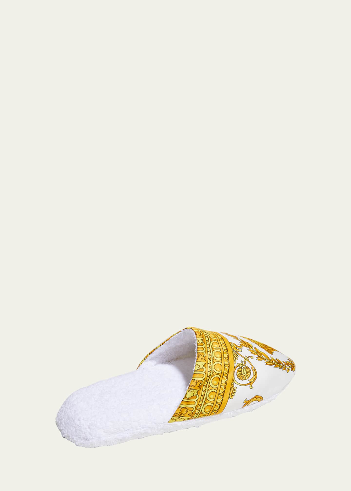Versace men's slippers clearance