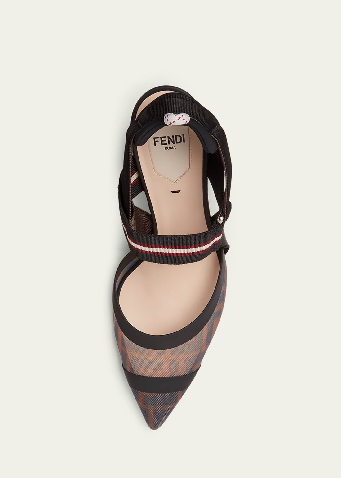 FENDIフェンディ　COLIBRÌ コリブリ　メッシュパンプス Colibrì Fabric Multicolor | Fendi