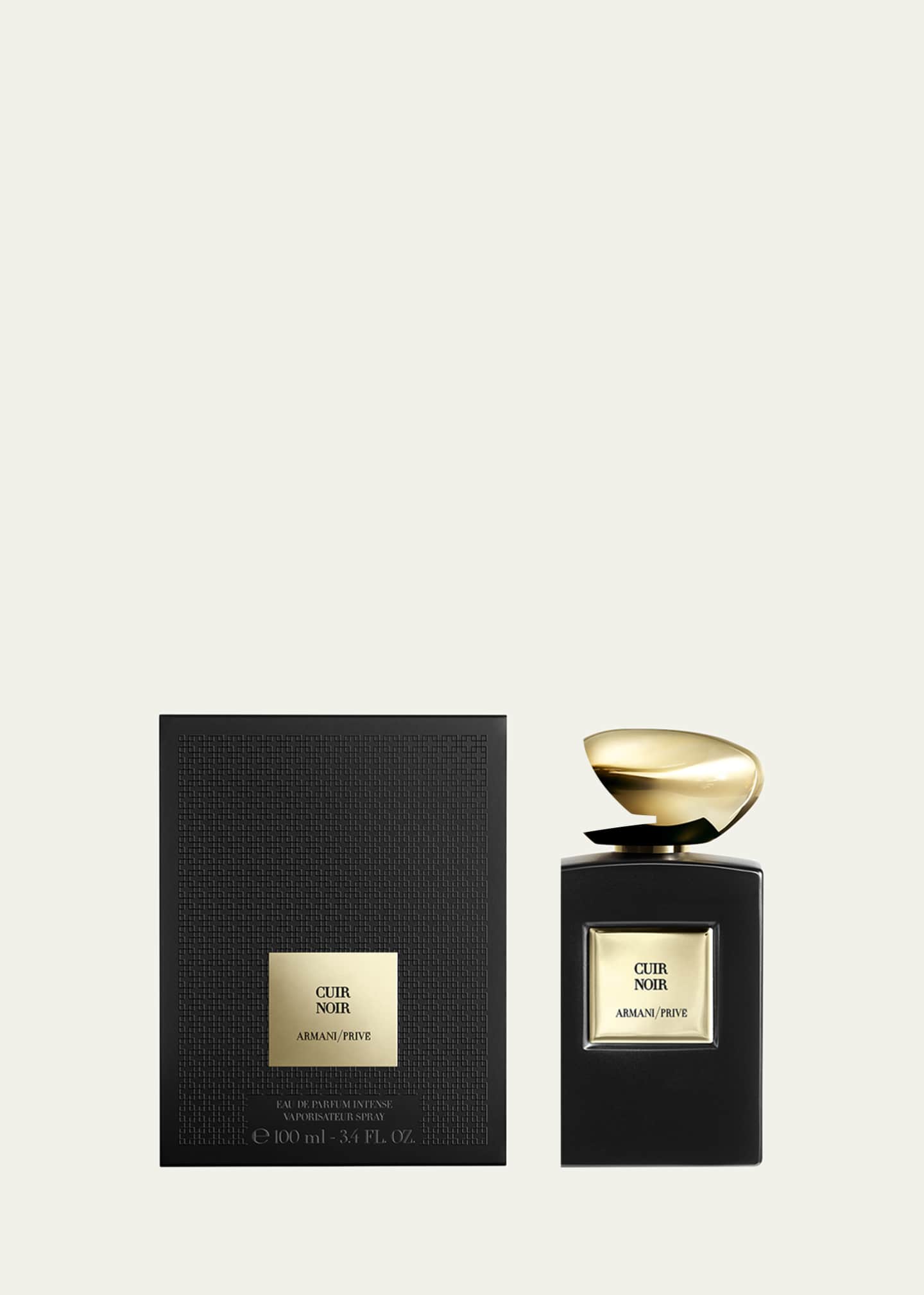 Giorgio armani cuir noir outlet