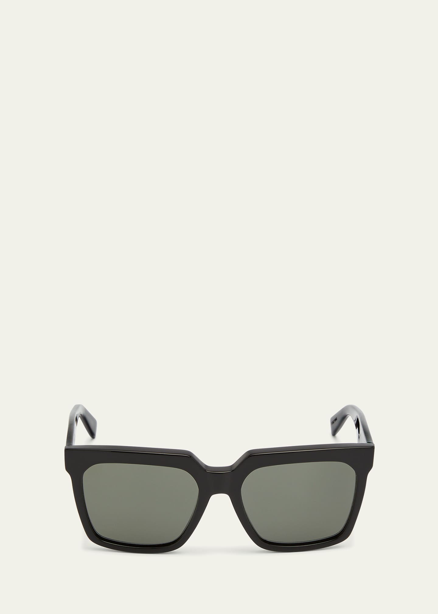 Celine Square Acetate Sunglasses w/ Side Studs - Bergdorf Goodman