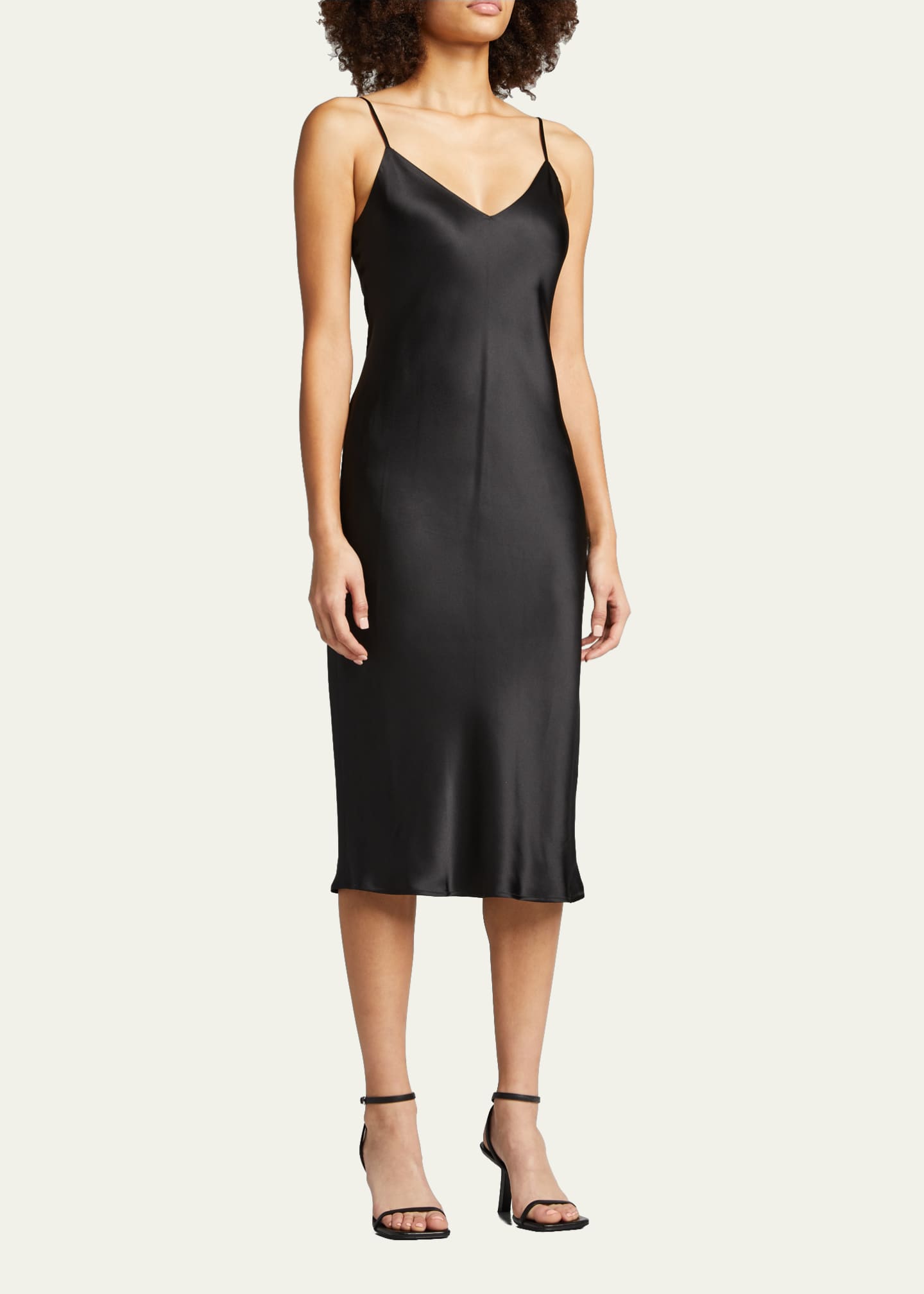 grana silk v neck slip dress Silk V Neck Slip Dress Grana Green The Silk Slipdress Emerald Green Roses  Are Red Wolf