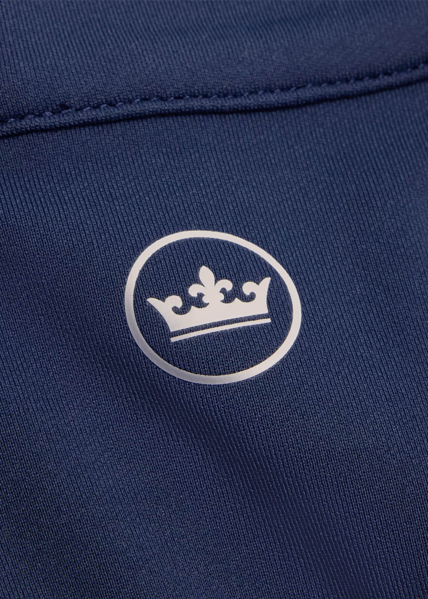 Peter Millar Stretch Terry Quarter Zip Popover, Youth Image 3 of 3